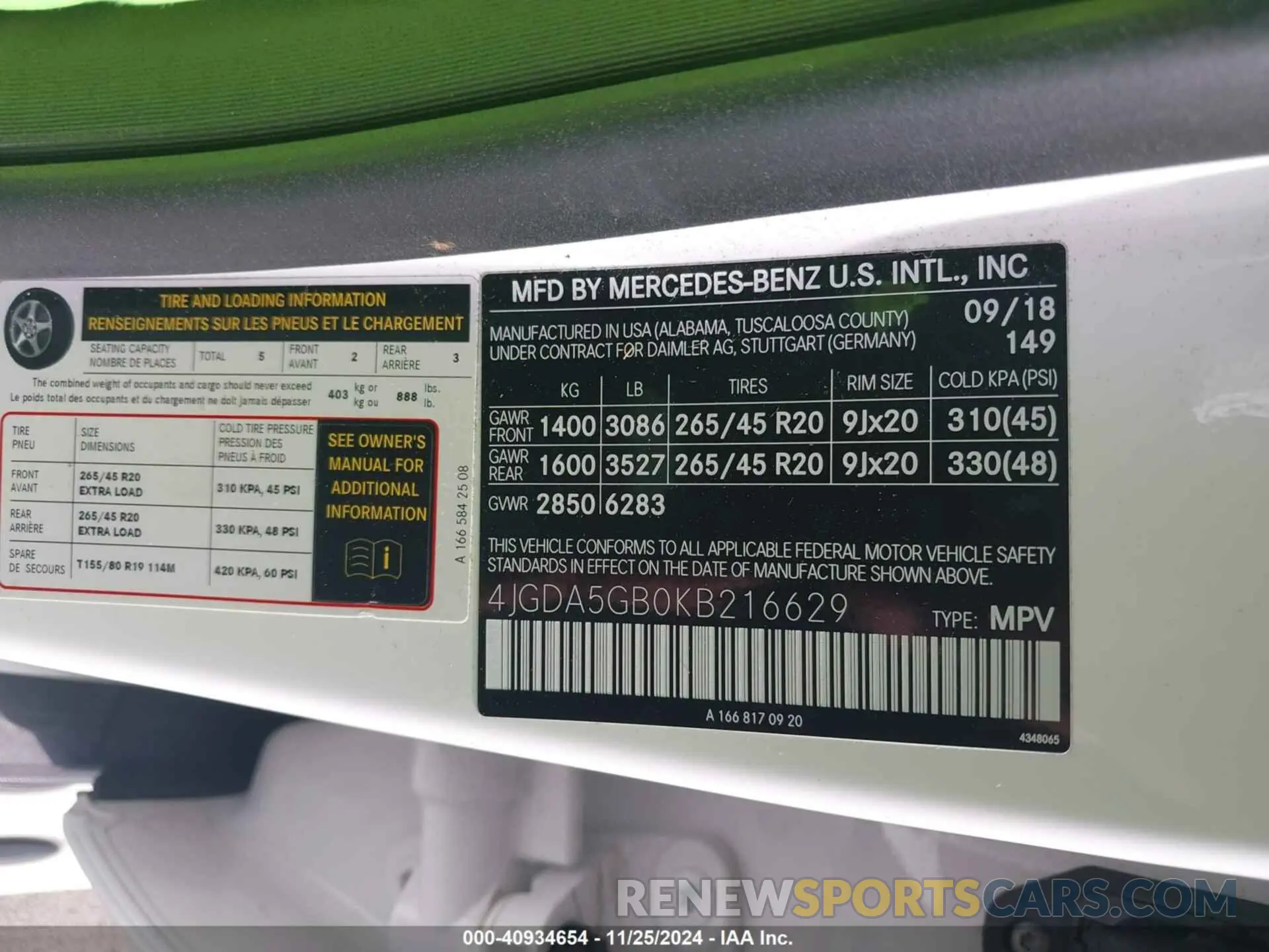9 fotografías del automóvil dañado 4JGDA5GB0KB216629 MERCEDES-BENZ GLE 400 2019