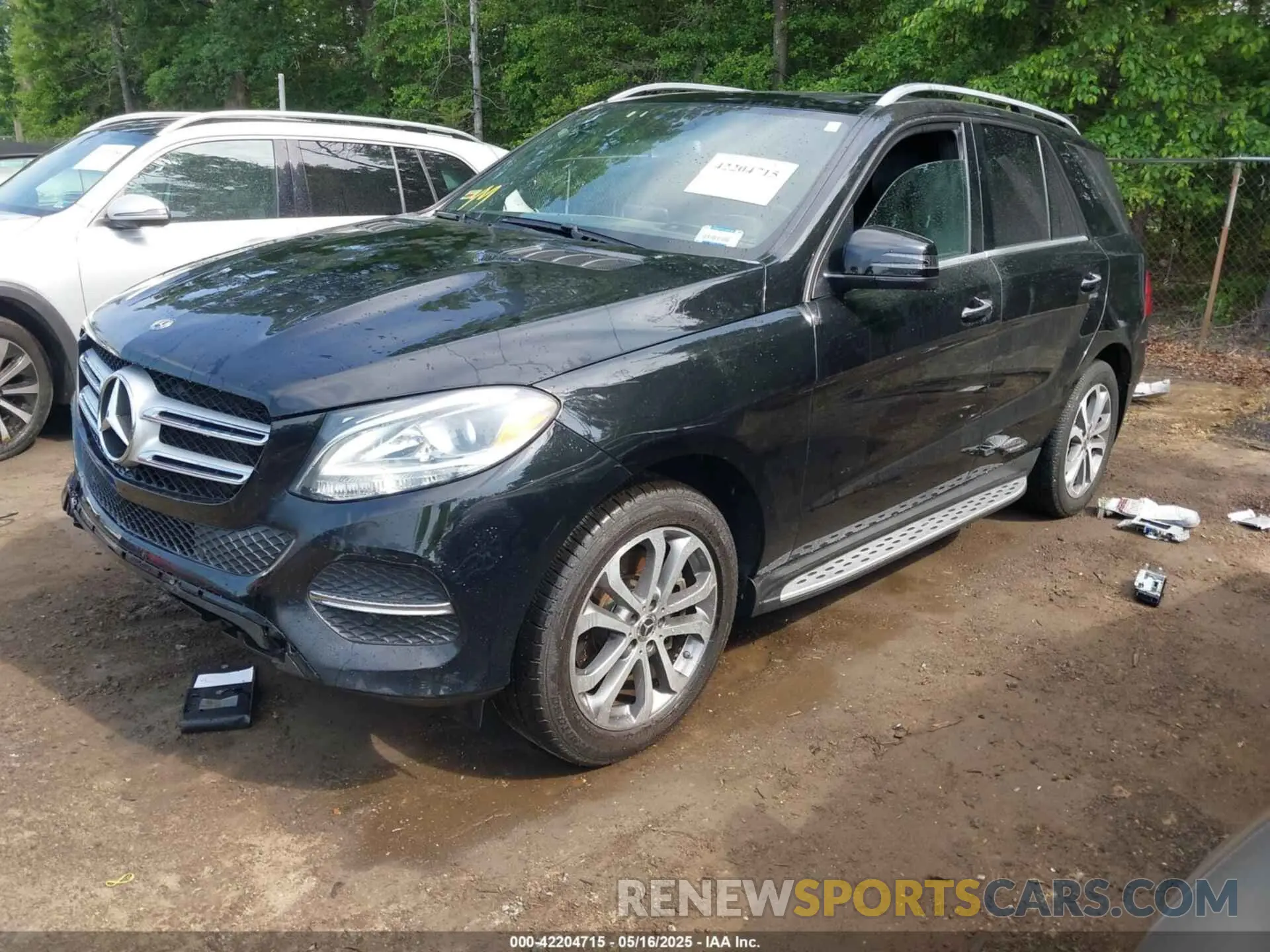 2 fotografías del automóvil dañado 4JGDA5GB5KB218442 MERCEDES-BENZ GLE 400 2019