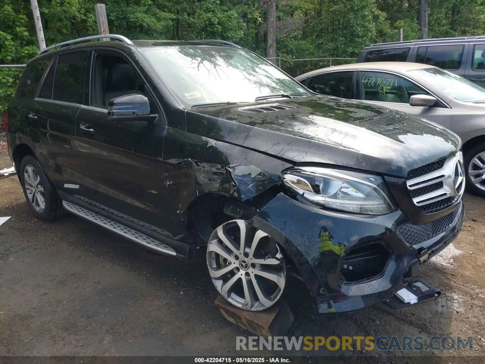 6 fotografías del automóvil dañado 4JGDA5GB5KB218442 MERCEDES-BENZ GLE 400 2019