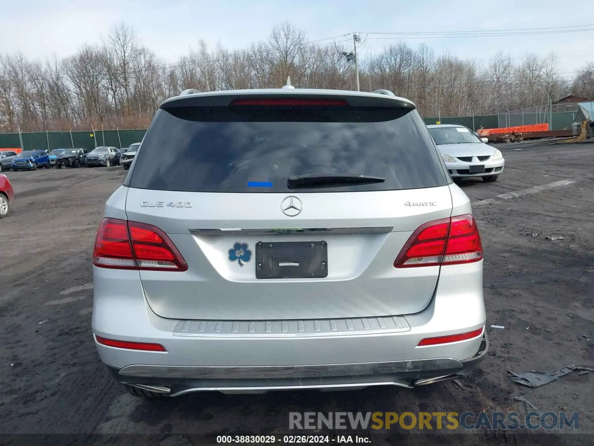 16 fotografías del automóvil dañado 4JGDA5GB9KB212045 MERCEDES-BENZ GLE 400 2019