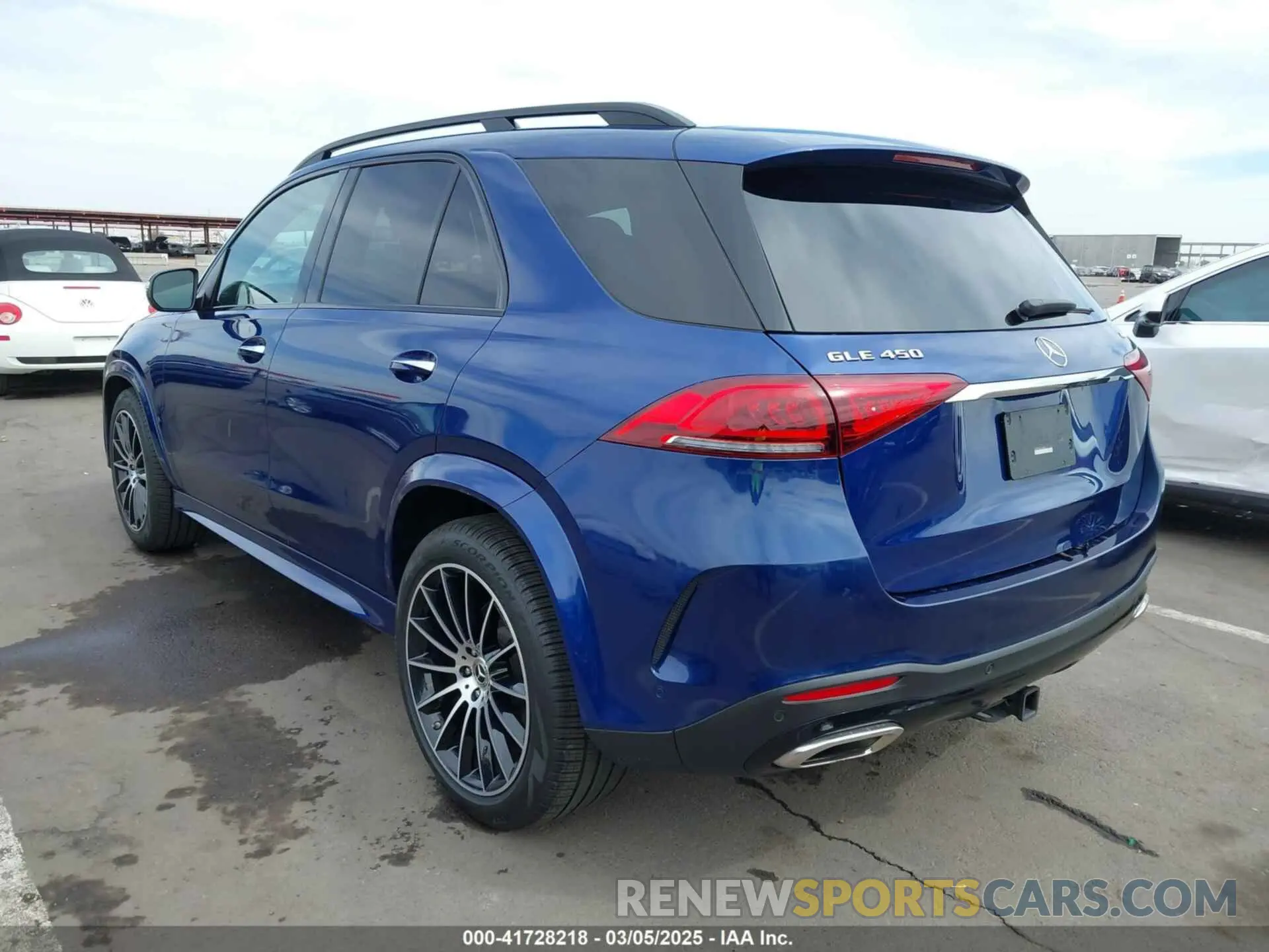 3 fotografías del automóvil dañado 4JGFB5KB2LA284340 MERCEDES-BENZ GLE 450 2020