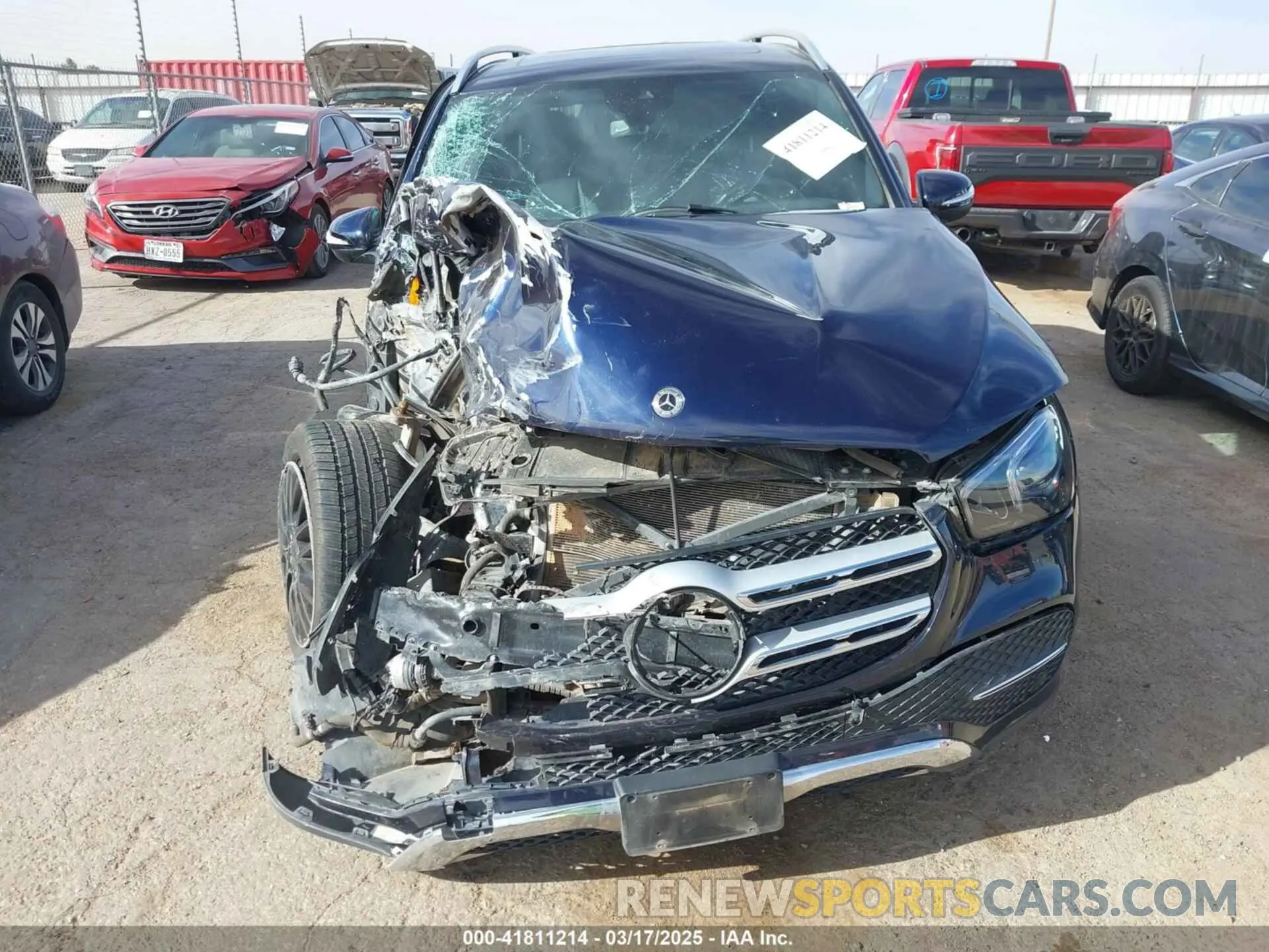 11 fotografías del automóvil dañado 4JGFB5KB9LA244966 MERCEDES-BENZ GLE 450 2020
