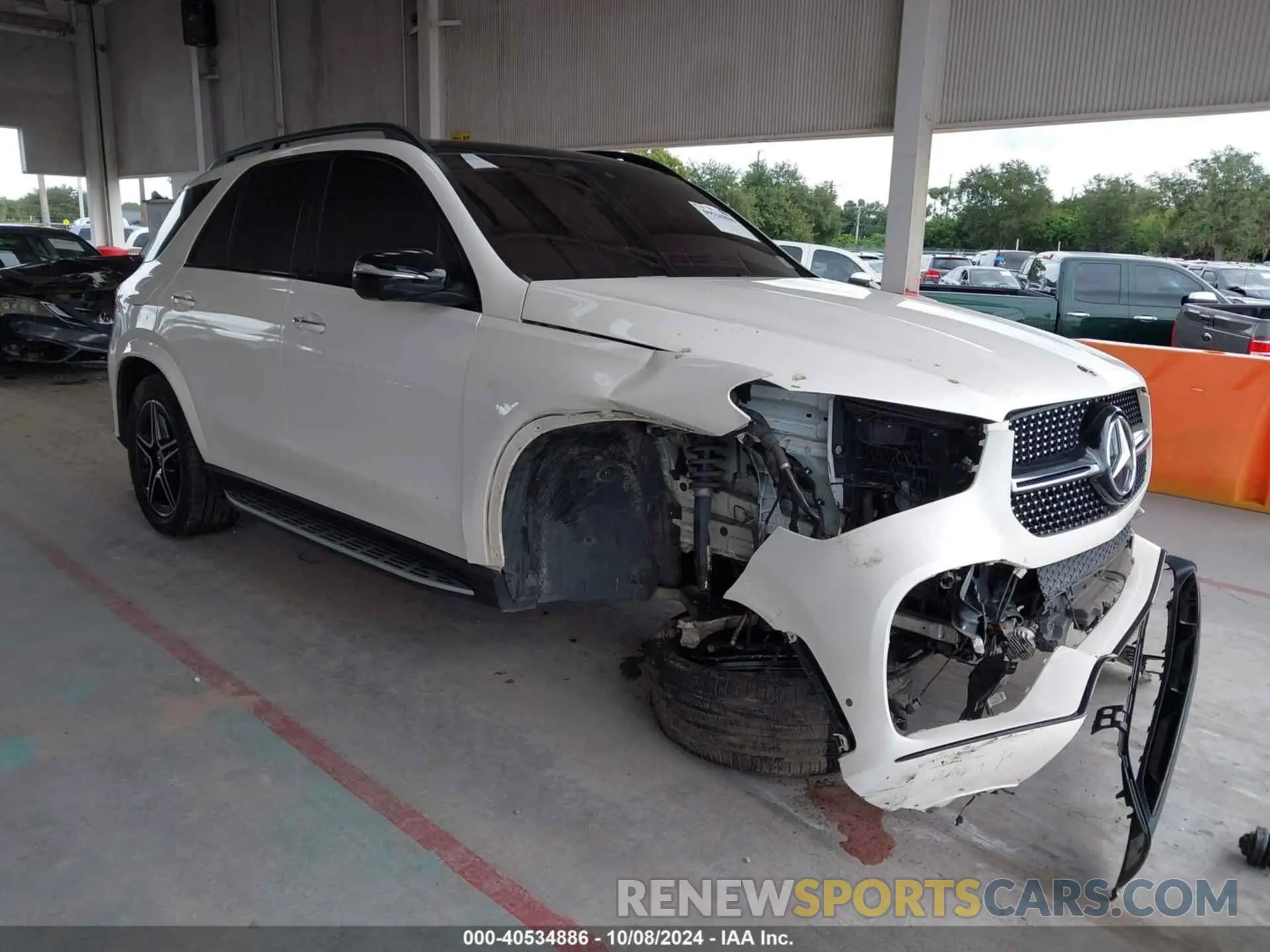 1 fotografías del automóvil dañado 4JGFB5KBXLA024669 MERCEDES-BENZ GLE 450 2020