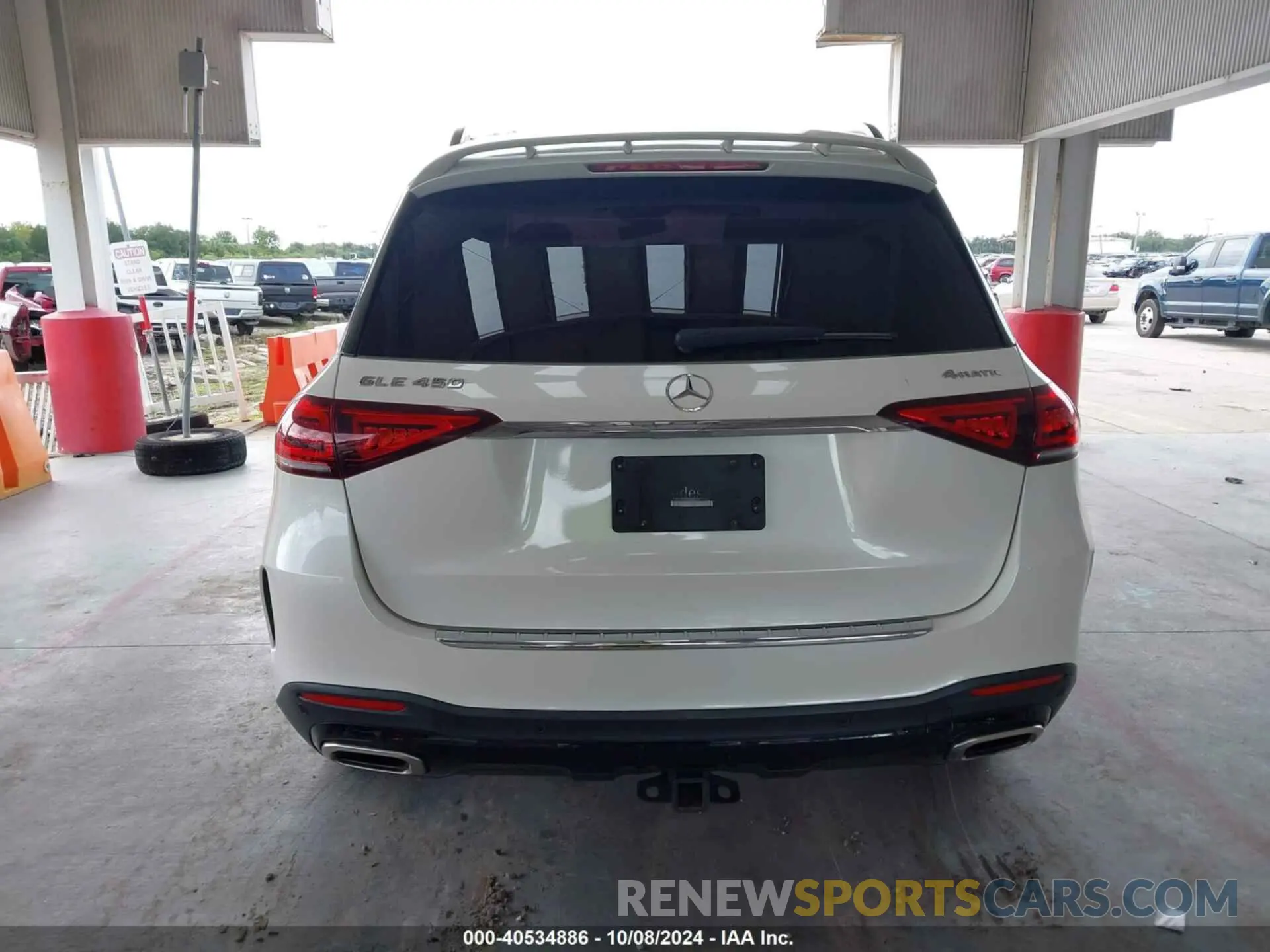 17 fotografías del automóvil dañado 4JGFB5KBXLA024669 MERCEDES-BENZ GLE 450 2020