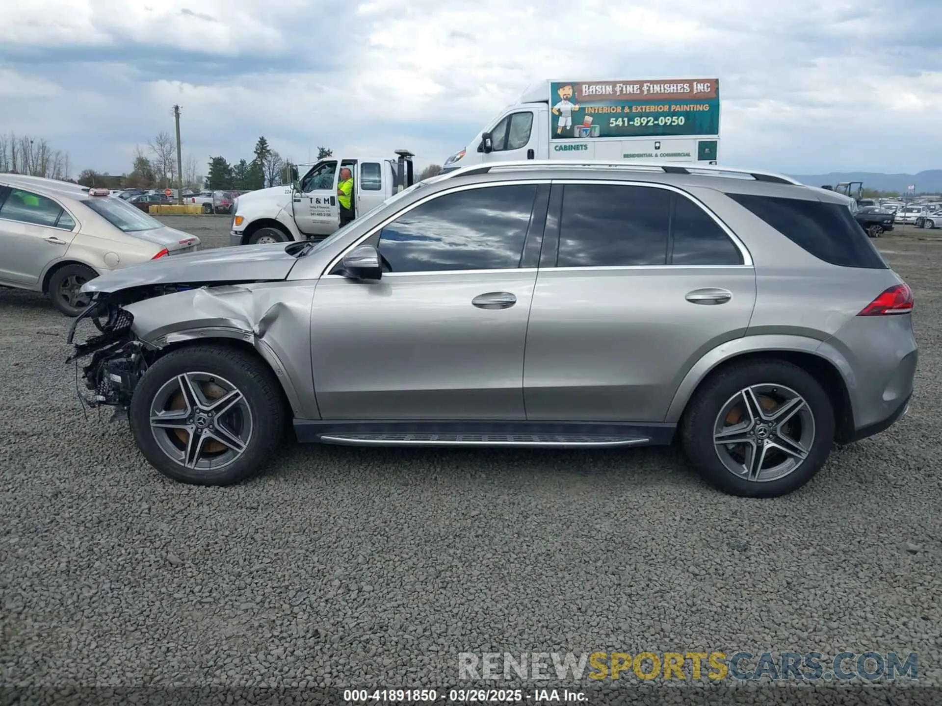 14 fotografías del automóvil dañado 4JGFB5KE9LA021076 MERCEDES-BENZ GLE 450 2020