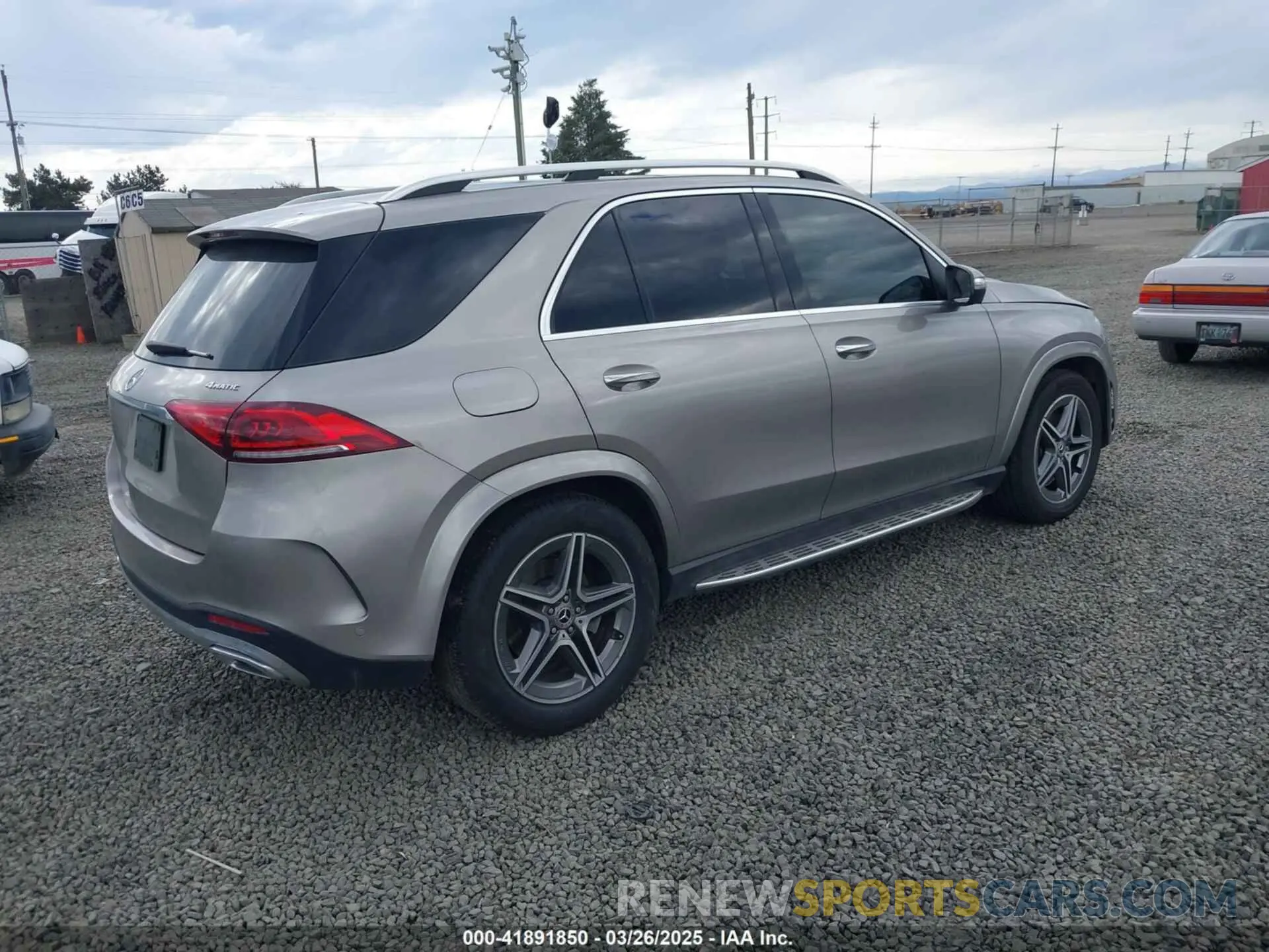 4 fotografías del automóvil dañado 4JGFB5KE9LA021076 MERCEDES-BENZ GLE 450 2020