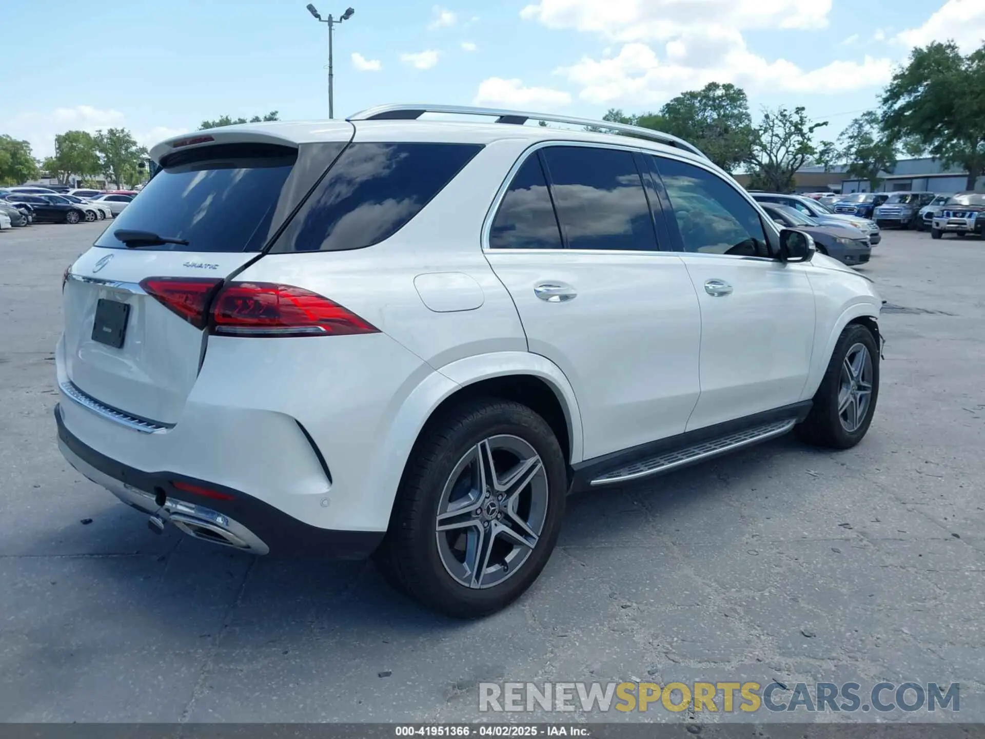 4 fotografías del automóvil dañado 4JGFB5KB0NA659872 MERCEDES-BENZ GLE 450 2022