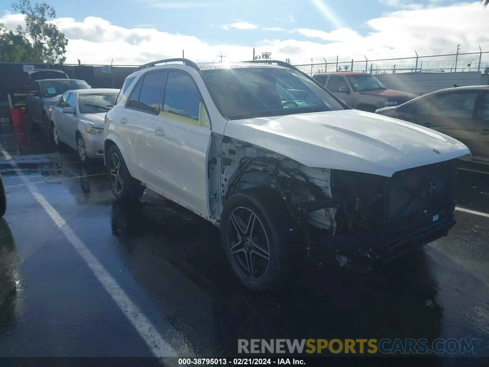 1 fotografías del automóvil dañado 4JGFB5KB2NA624377 MERCEDES-BENZ GLE 450 2022
