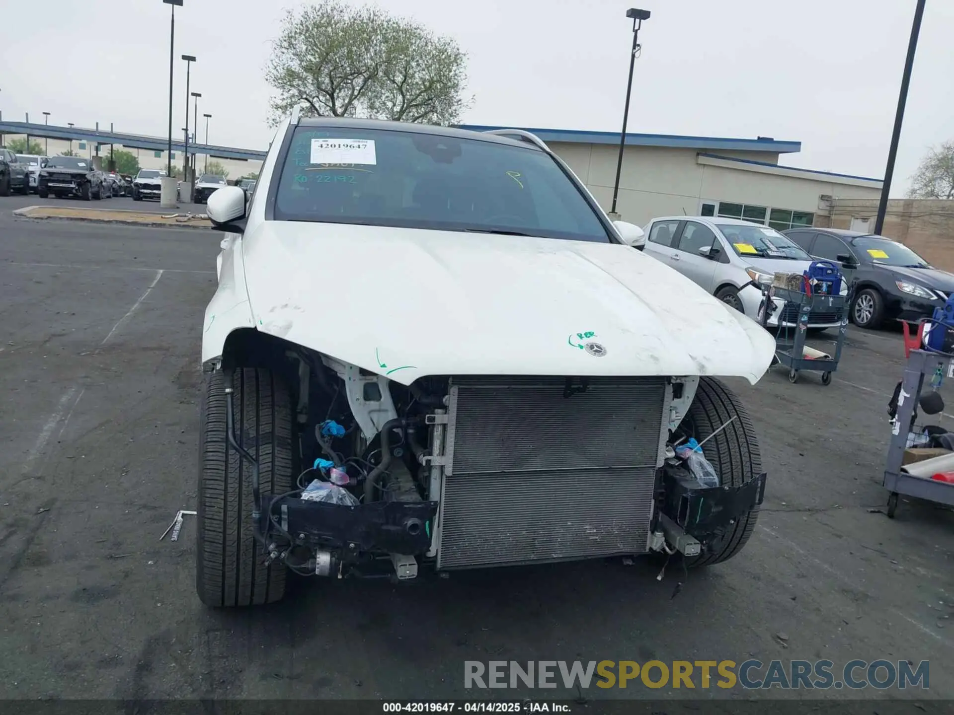 12 fotografías del automóvil dañado 4JGFB5KBXNA642786 MERCEDES-BENZ GLE 450 2022