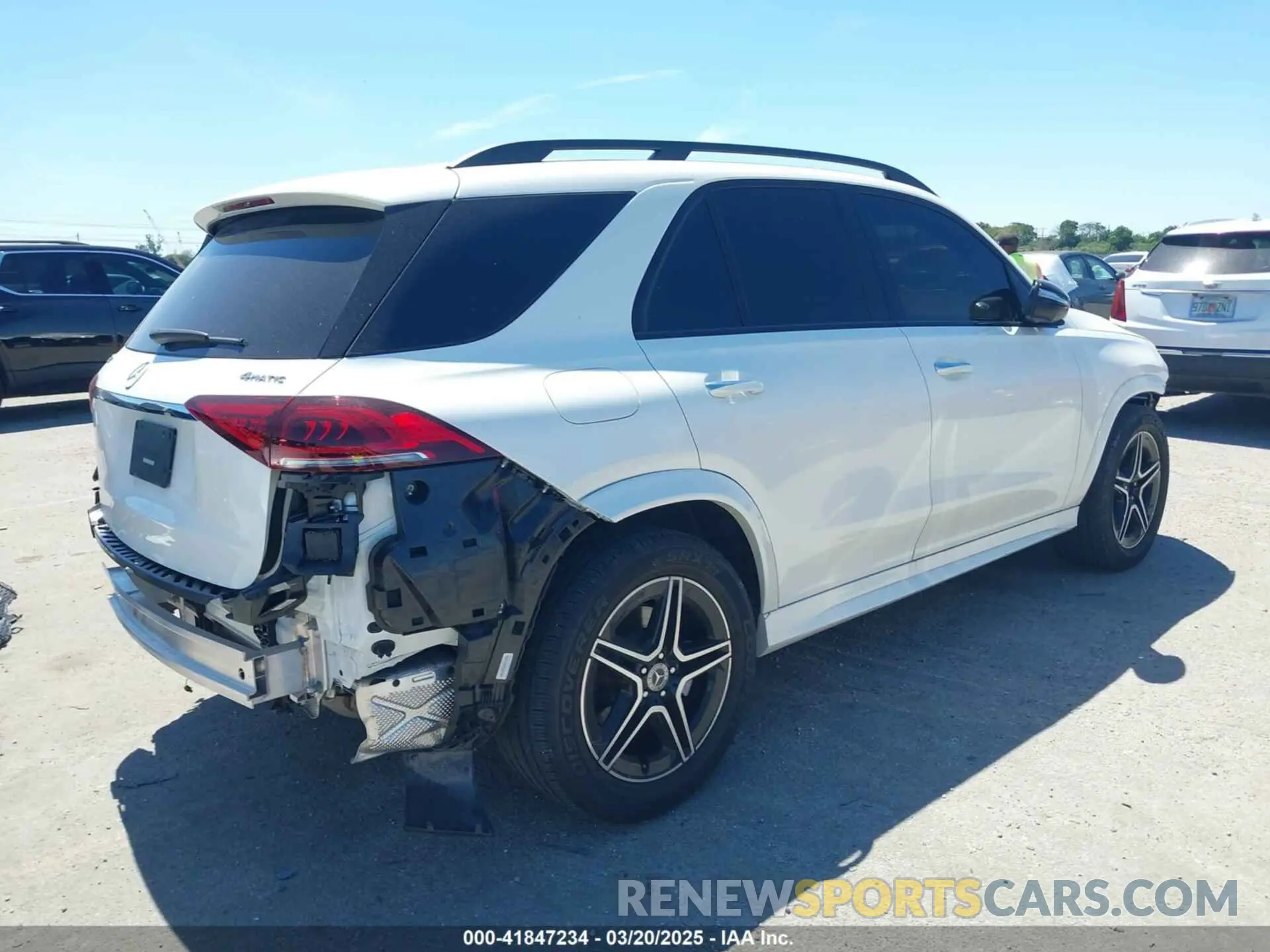 4 fotografías del automóvil dañado 4JGFB5KB0PA924969 MERCEDES-BENZ GLE 450 2023