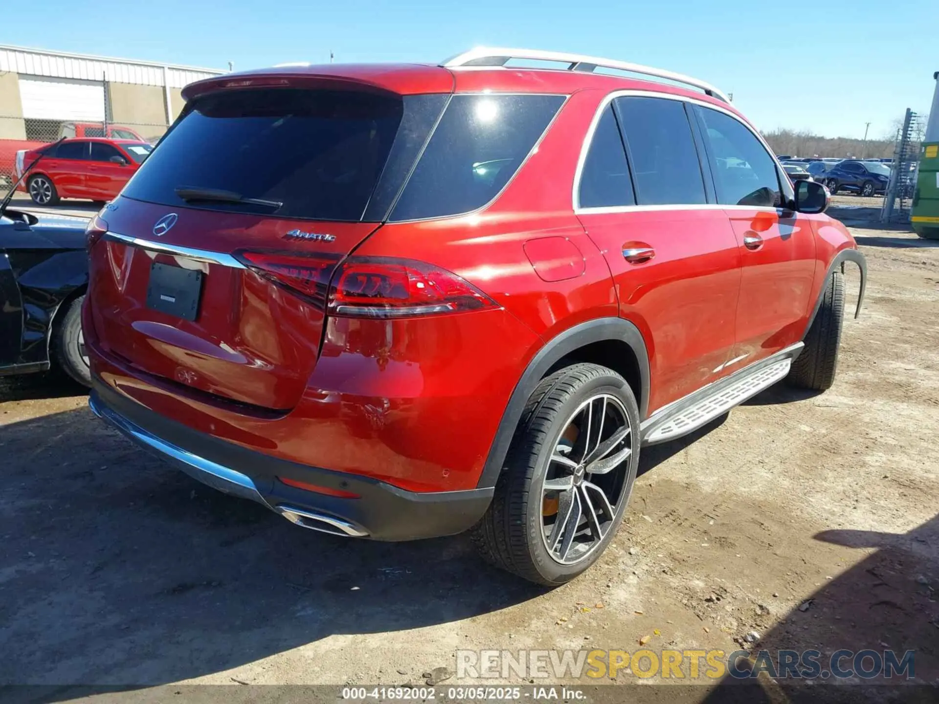 4 fotografías del automóvil dañado 4JGFB5KB2PA940249 MERCEDES-BENZ GLE 450 2023