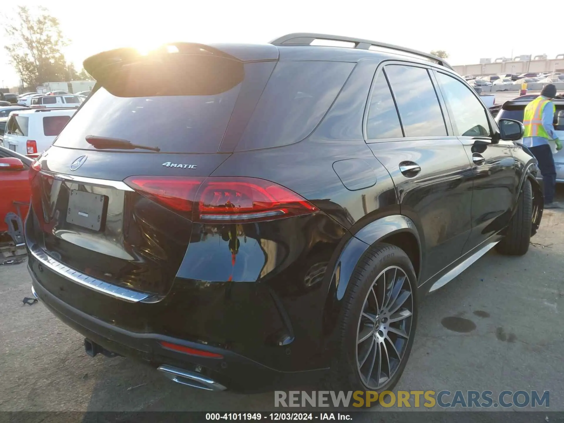 4 fotografías del automóvil dañado 4JGFB5KB2PA944172 MERCEDES-BENZ GLE 450 2023