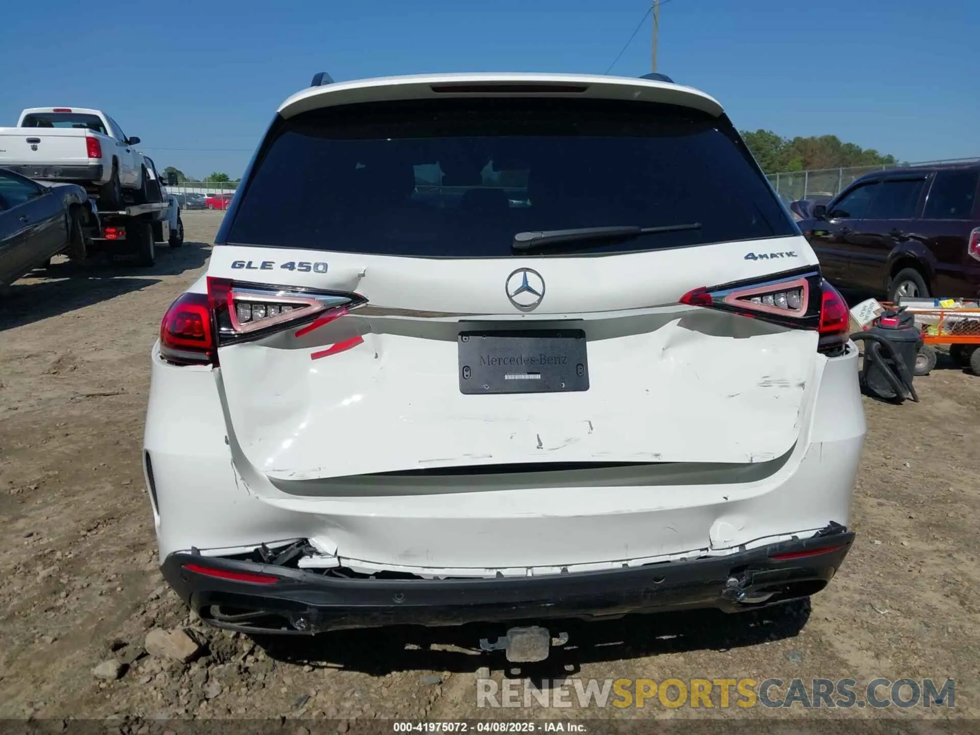 6 fotografías del automóvil dañado 4JGFB5KE6PA935498 MERCEDES-BENZ GLE 450 2023