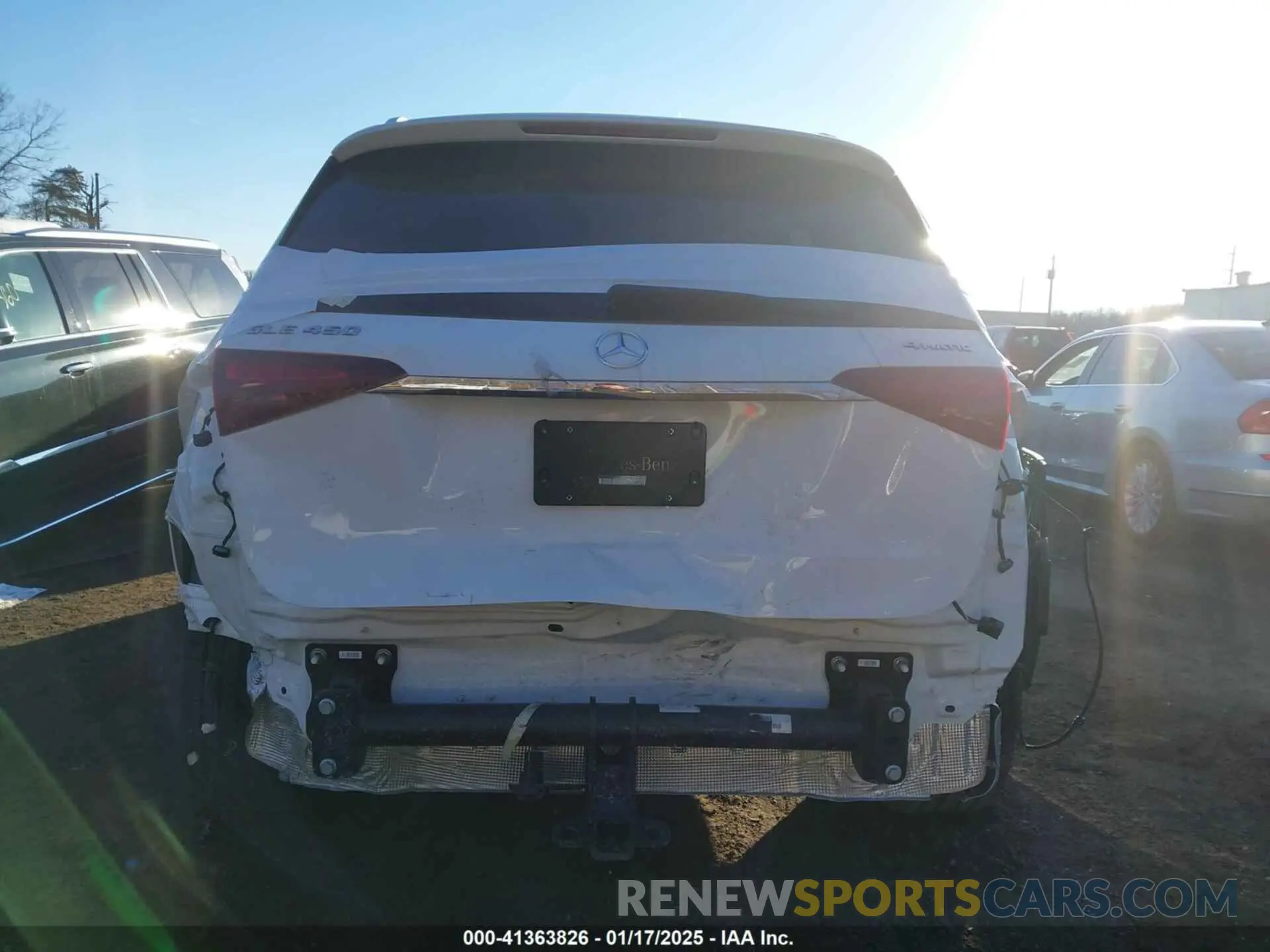16 fotografías del automóvil dañado 4JGFB5KB2RB180482 MERCEDES-BENZ GLE 450 2024