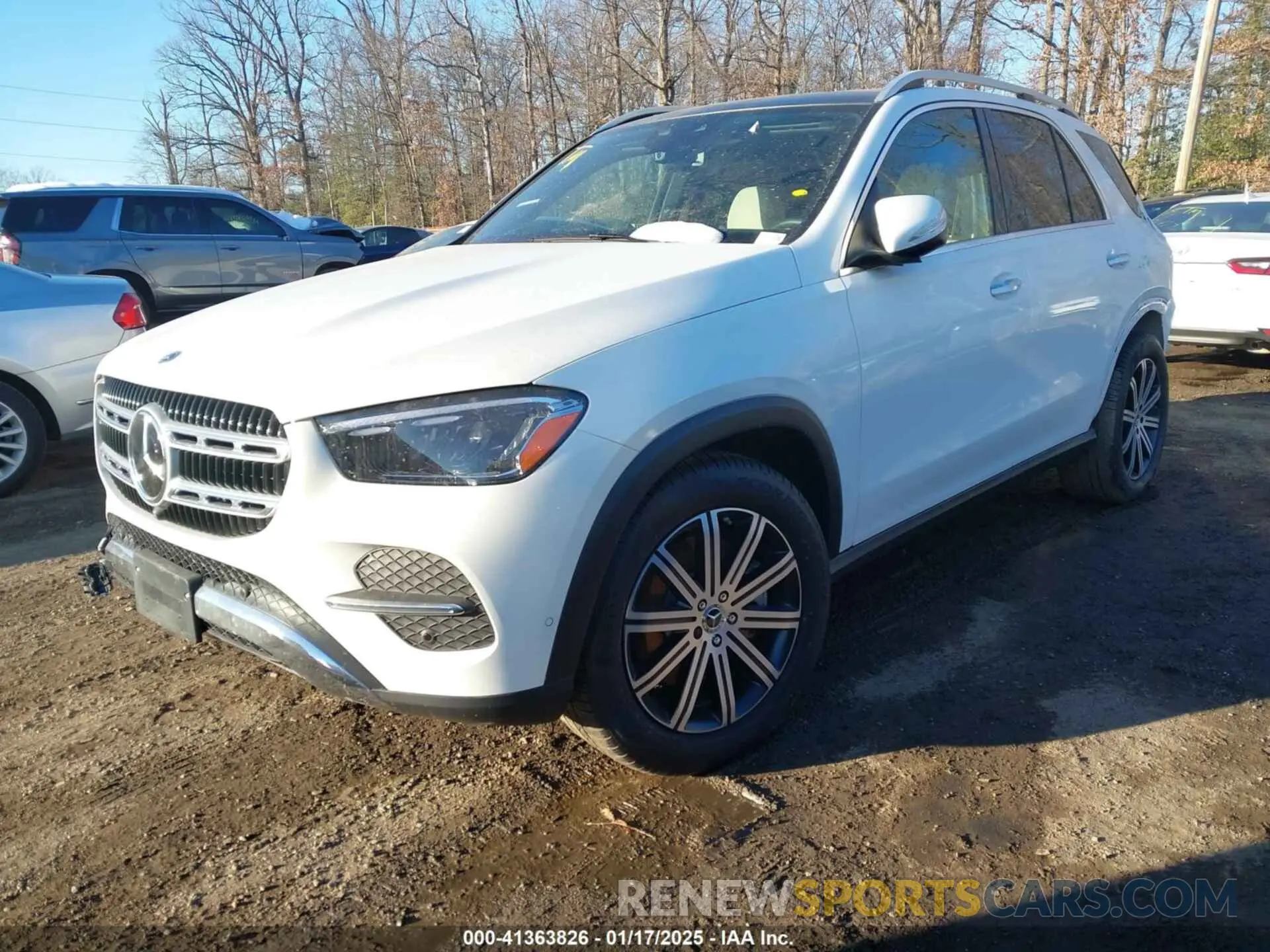 2 fotografías del automóvil dañado 4JGFB5KB2RB180482 MERCEDES-BENZ GLE 450 2024