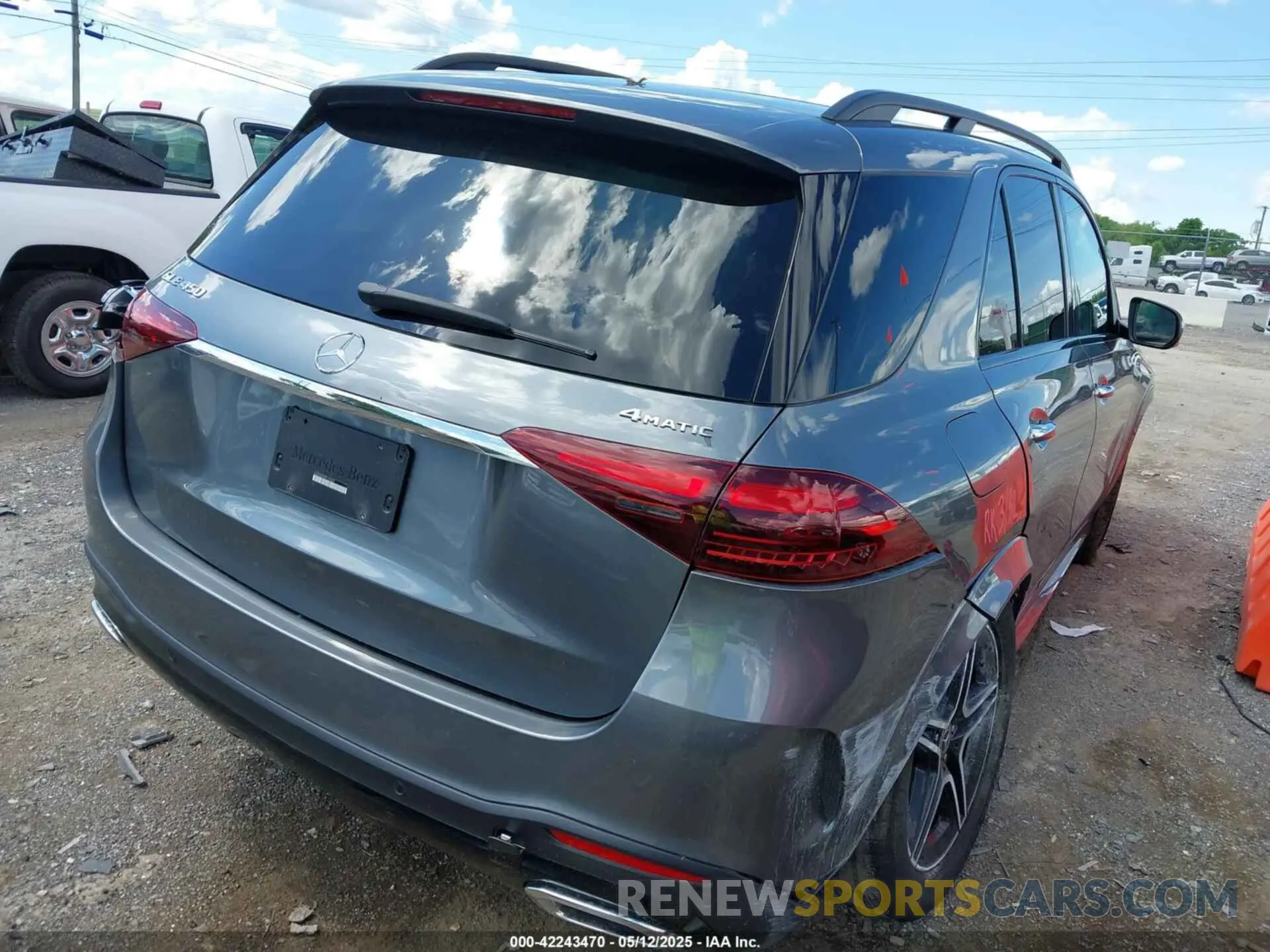4 fotografías del automóvil dañado 4JGFB5KB3RB125829 MERCEDES-BENZ GLE 450 2024