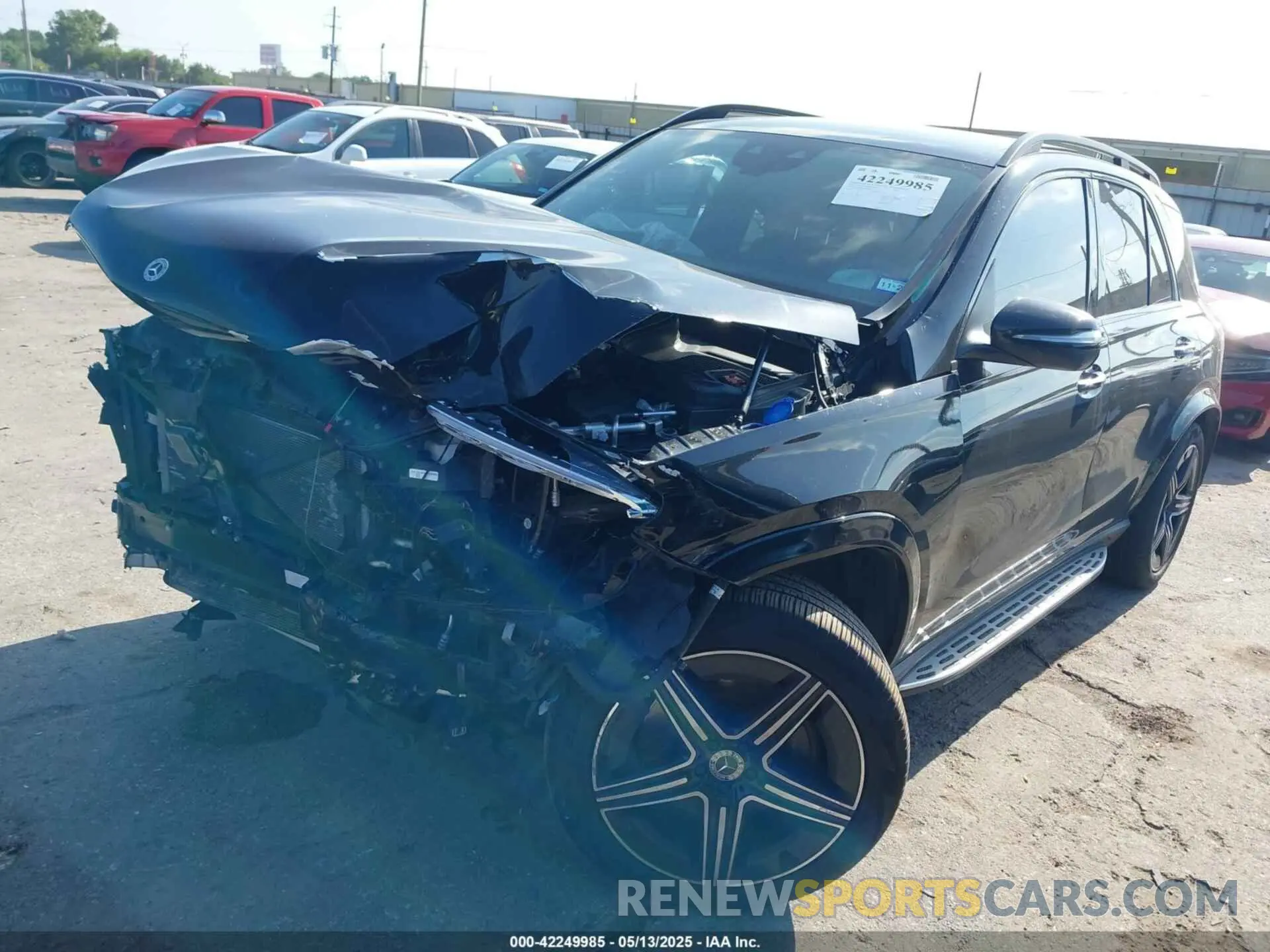 2 fotografías del automóvil dañado 4JGFB5KB4RB124009 MERCEDES-BENZ GLE 450 2024