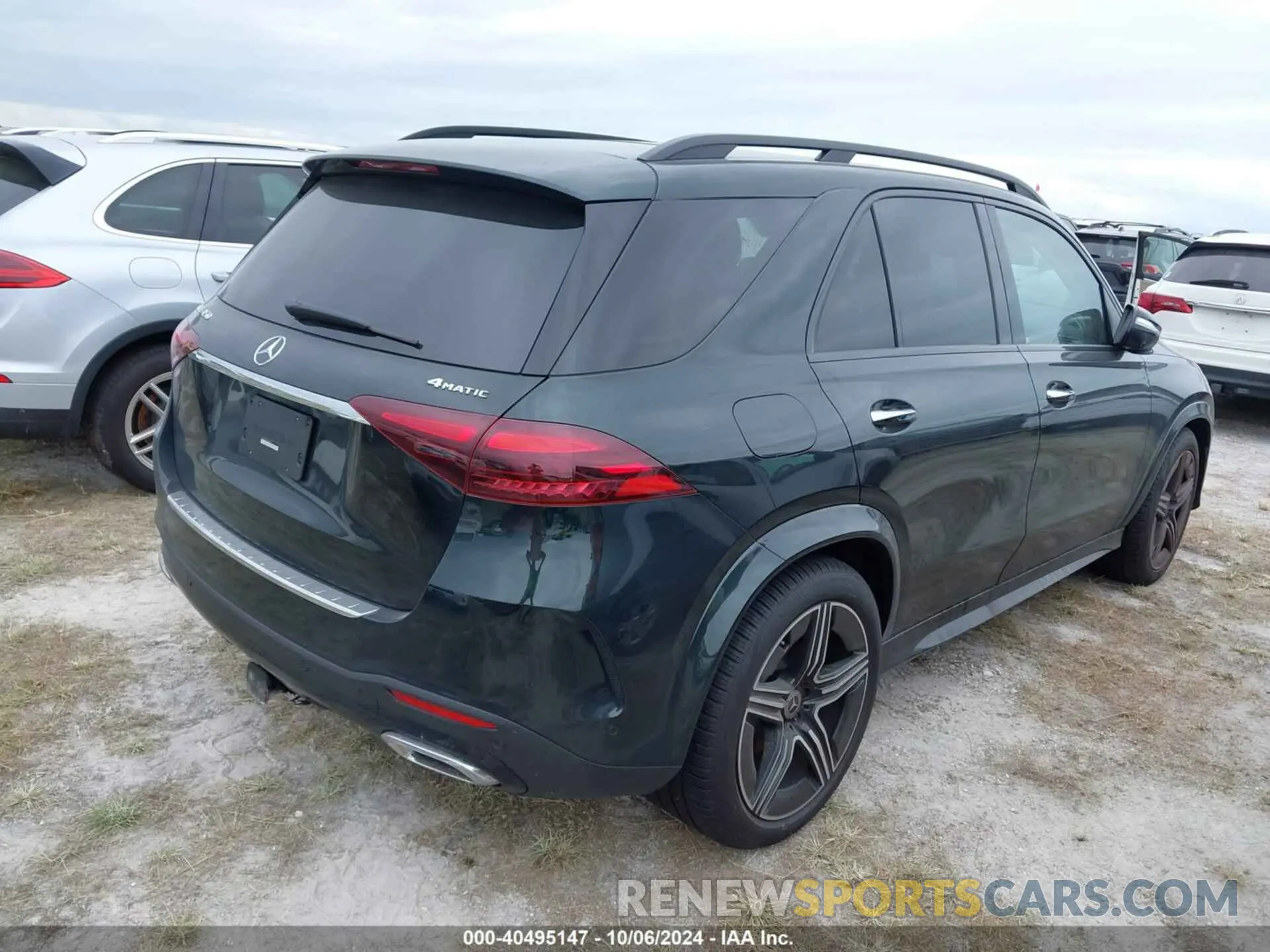4 fotografías del automóvil dañado 4JGFB5KB7RB236805 MERCEDES-BENZ GLE 450 2024