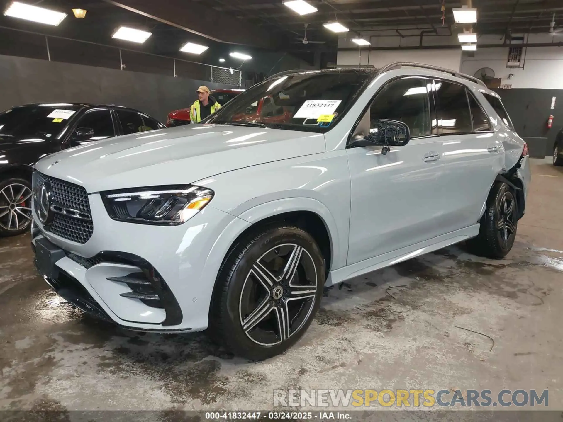 2 fotografías del automóvil dañado 4JGFB5KB9RB150766 MERCEDES-BENZ GLE 450 2024