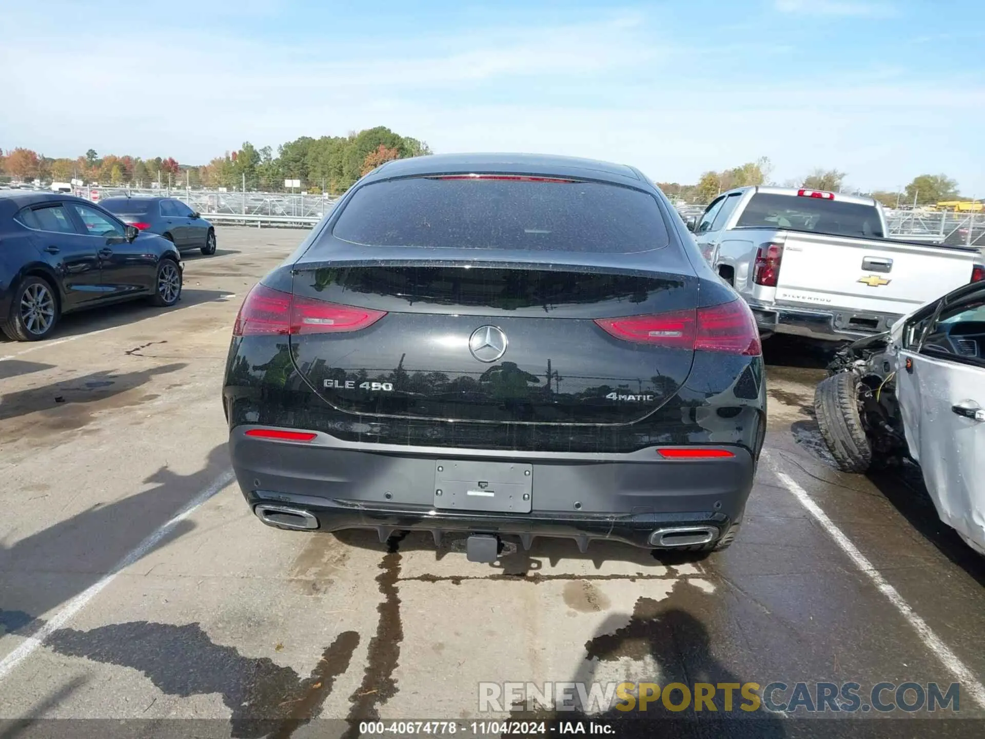 16 fotografías del automóvil dañado 4JGFD5KB4SB296394 MERCEDES-BENZ GLE 450 COUPE 2025