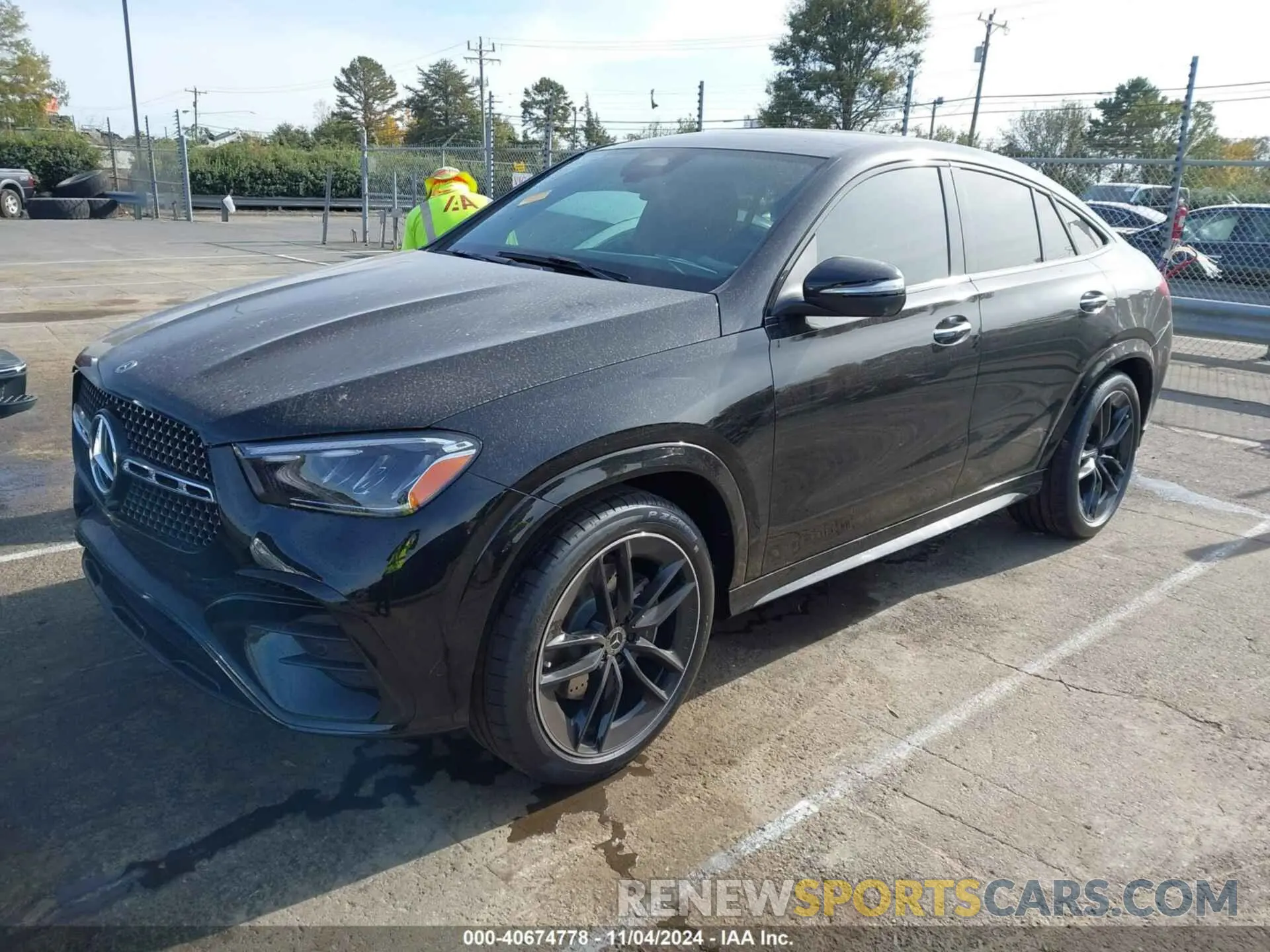 2 fotografías del automóvil dañado 4JGFD5KB4SB296394 MERCEDES-BENZ GLE 450 COUPE 2025