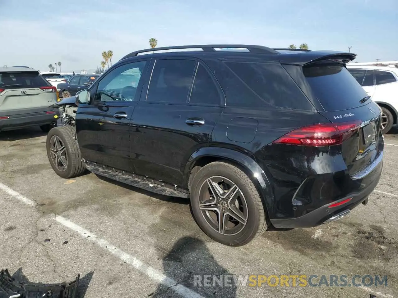 2 fotografías del automóvil dañado 4JGFB4GB1RB241405 MERCEDES-BENZ GLE 450E 4 2024