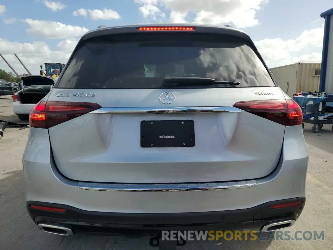 6 fotografías del automóvil dañado 4JGFB4GB2RB263056 MERCEDES-BENZ GLE 450E 4 2024