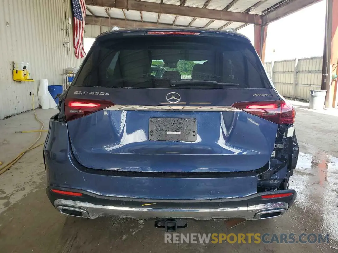 6 fotografías del automóvil dañado 4JGFB4GB8RB053772 MERCEDES-BENZ GLE 450E 4 2024