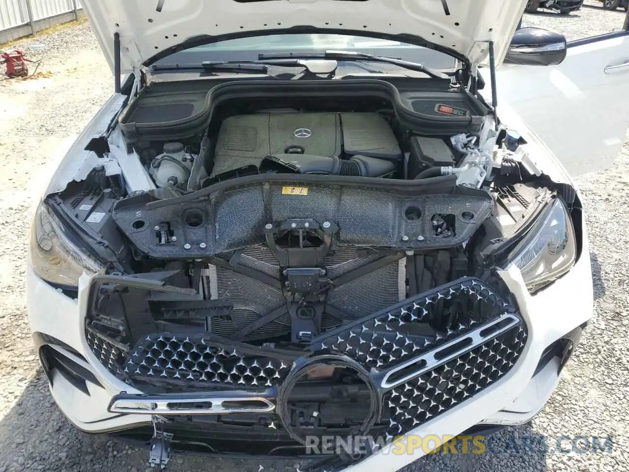 12 fotografías del automóvil dañado 4JGFB4GBXRB144767 MERCEDES-BENZ GLE 450E 4 2024