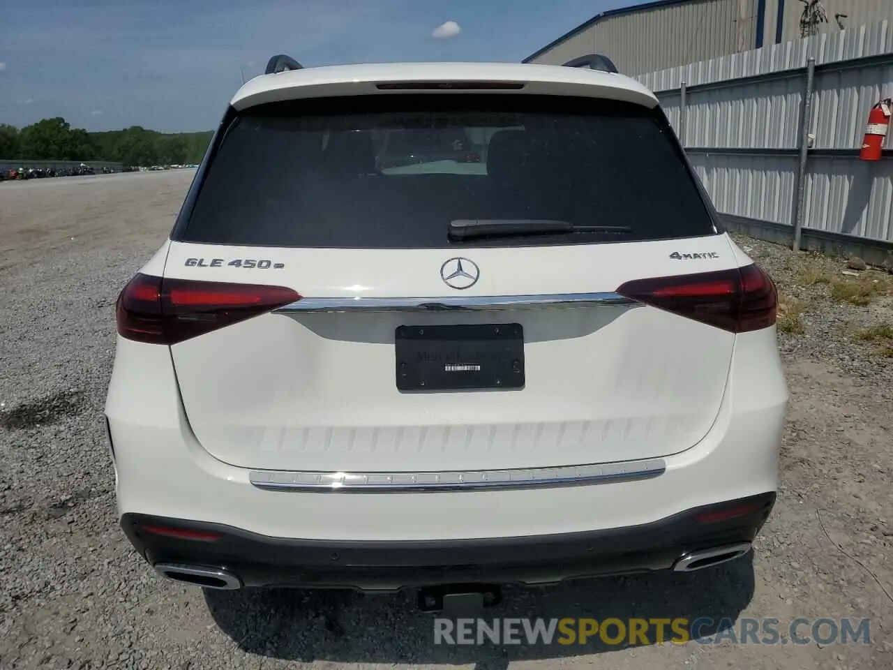 6 fotografías del automóvil dañado 4JGFB4GBXRB144767 MERCEDES-BENZ GLE 450E 4 2024