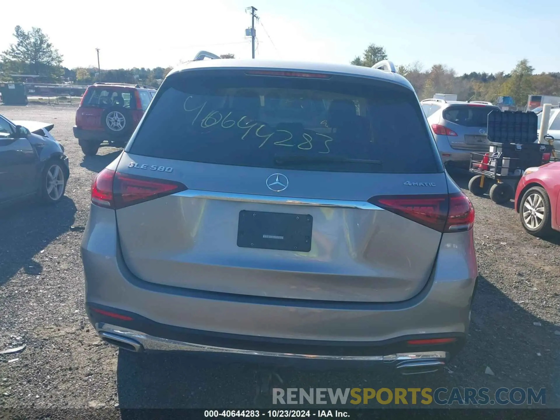 16 fotografías del automóvil dañado 4JGFB8GB5LA269132 MERCEDES-BENZ GLE 580 2020