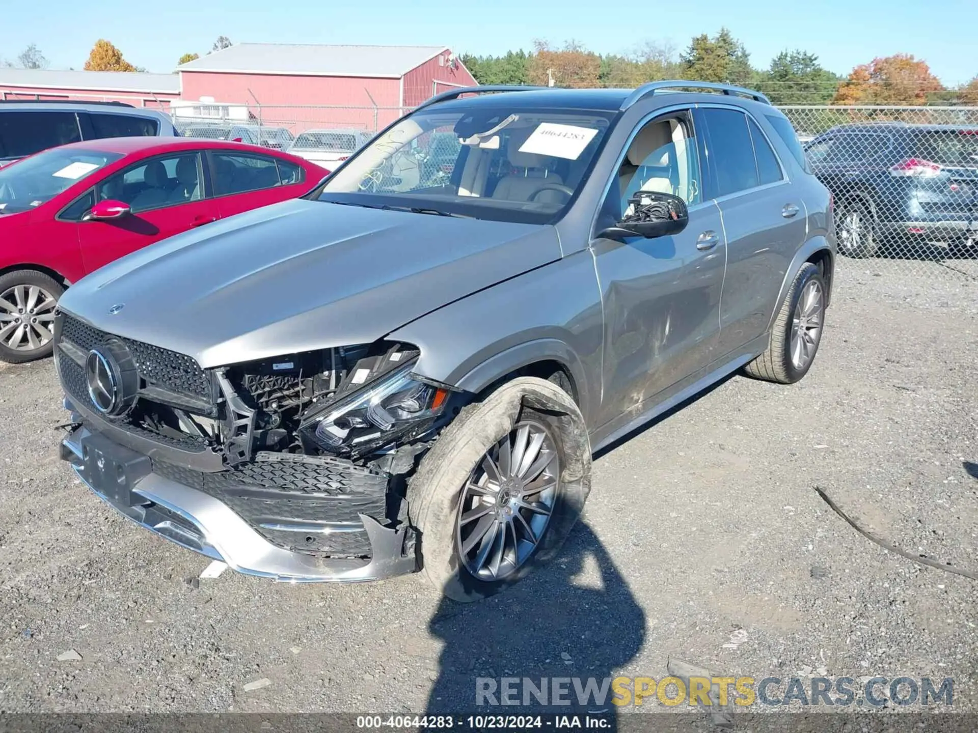 2 fotografías del automóvil dañado 4JGFB8GB5LA269132 MERCEDES-BENZ GLE 580 2020