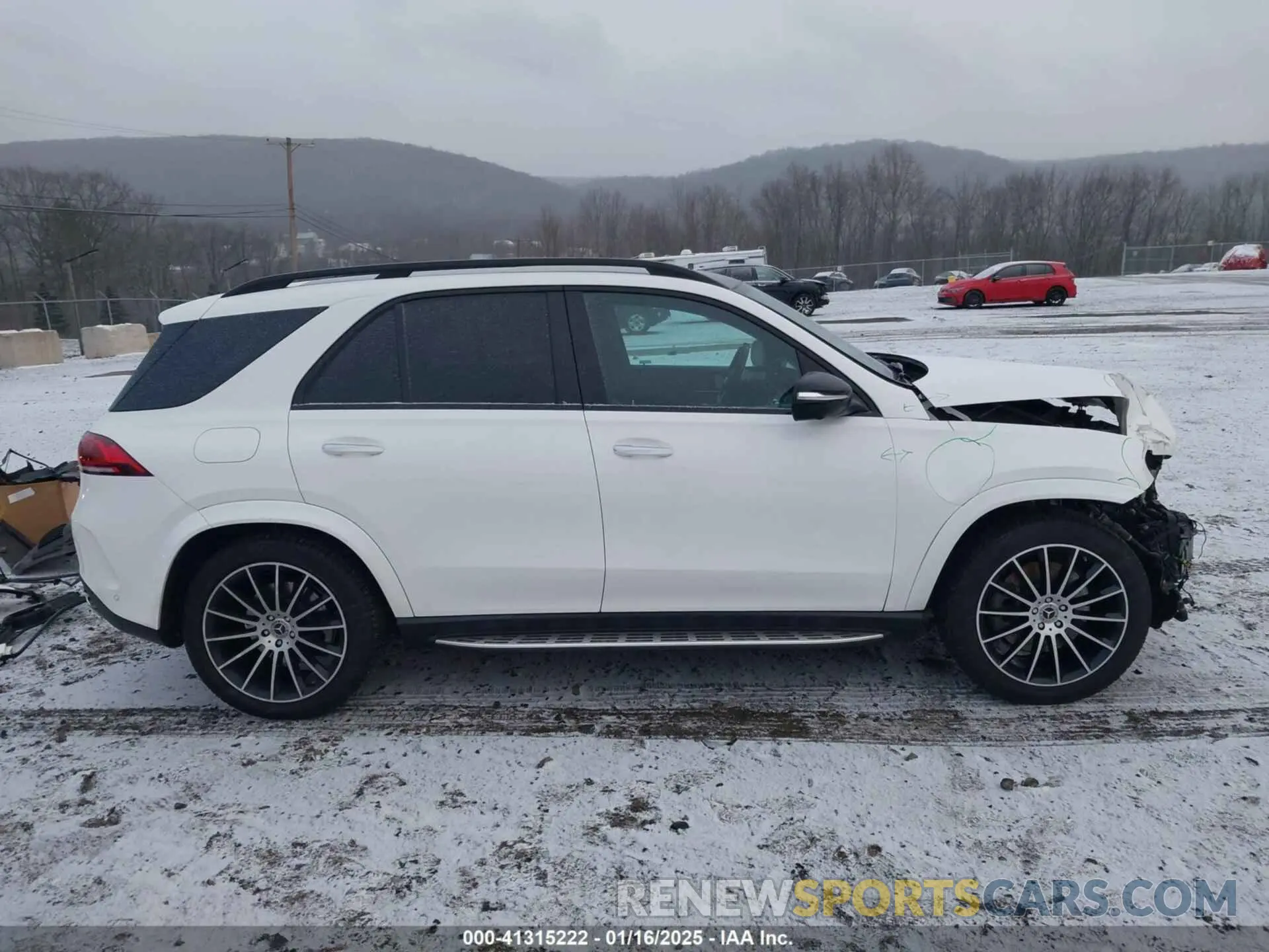 14 fotografías del automóvil dañado 4JGFB8GB2MA488860 MERCEDES-BENZ GLE 580 2021
