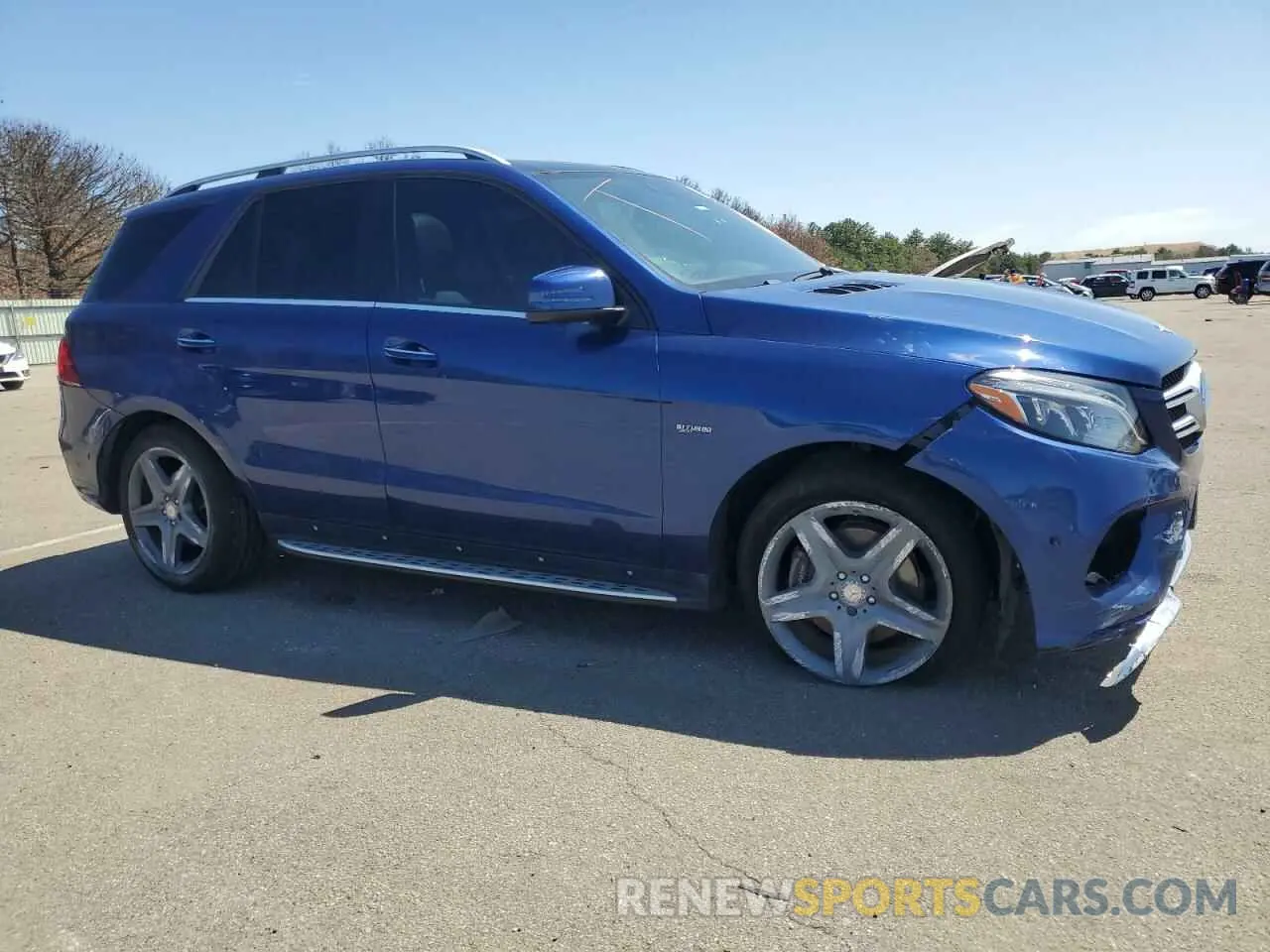 4 fotografías del automóvil dañado 4JGDA5GBXHA856362 MERCEDES-BENZ GLE-CLASS 2017