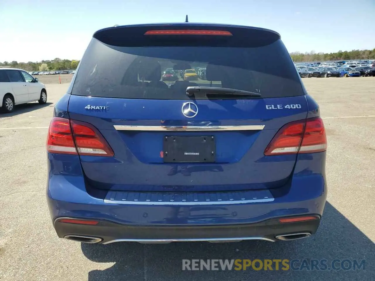 6 fotografías del automóvil dañado 4JGDA5GBXHA856362 MERCEDES-BENZ GLE-CLASS 2017