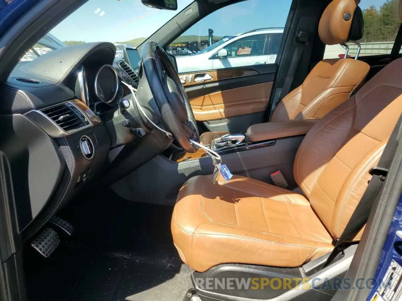 7 fotografías del automóvil dañado 4JGDA5GBXHA856362 MERCEDES-BENZ GLE-CLASS 2017