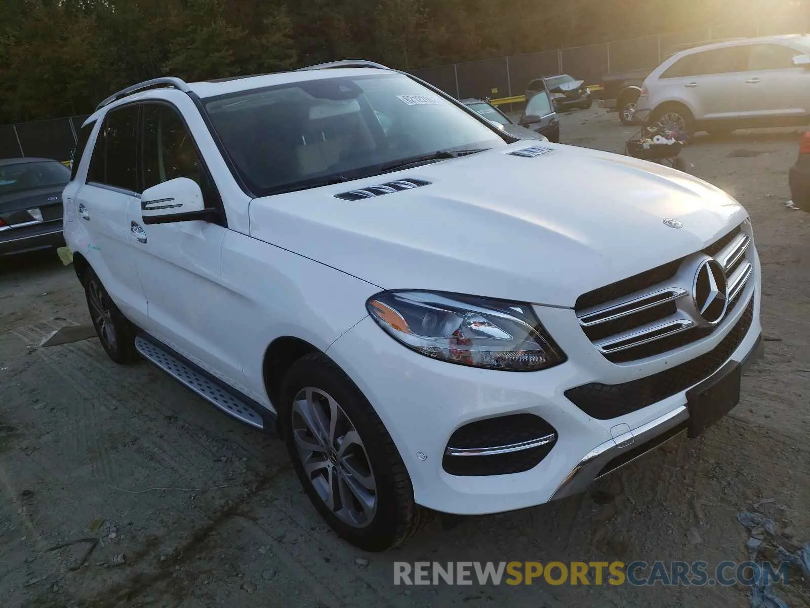 1 fotografías del automóvil dañado 4JGDA5GB4KB216293 MERCEDES-BENZ GLE-CLASS 2019