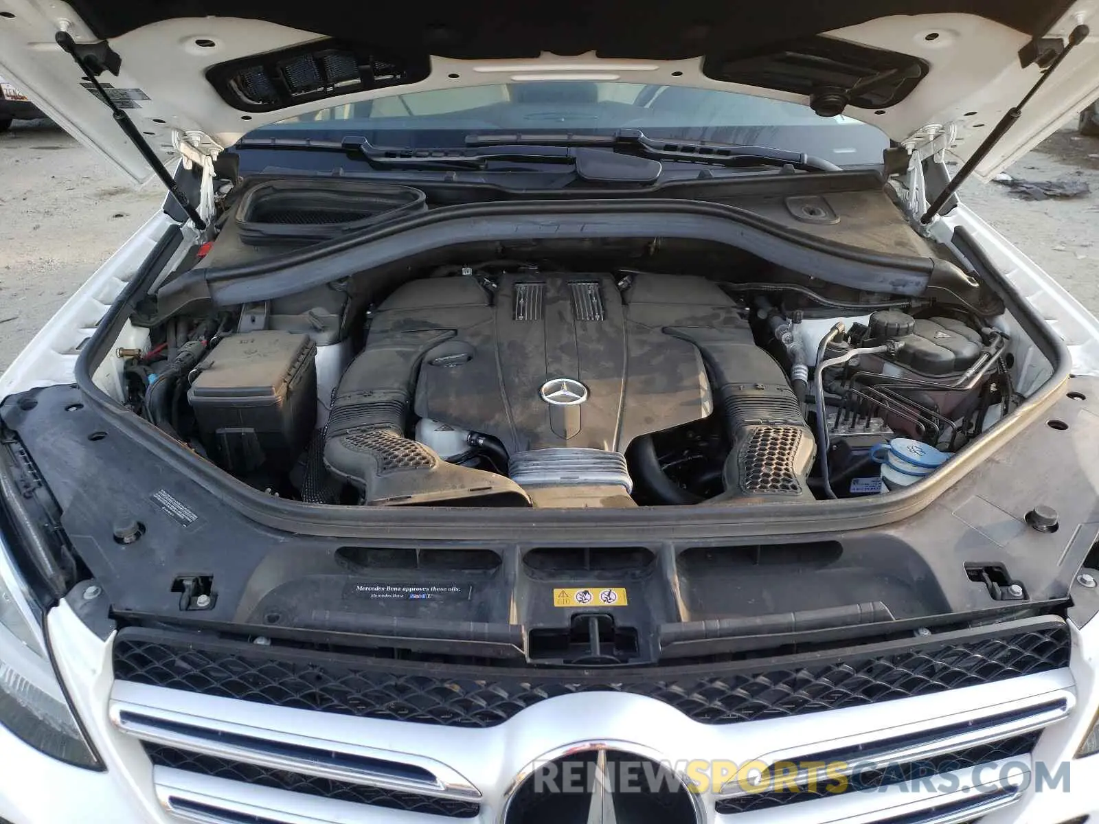 7 fotografías del automóvil dañado 4JGDA5GB4KB216293 MERCEDES-BENZ GLE-CLASS 2019