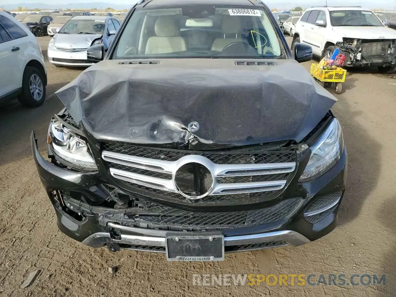 7 fotografías del automóvil dañado 4JGDA5GB5KB210809 MERCEDES-BENZ GLE-CLASS 2019