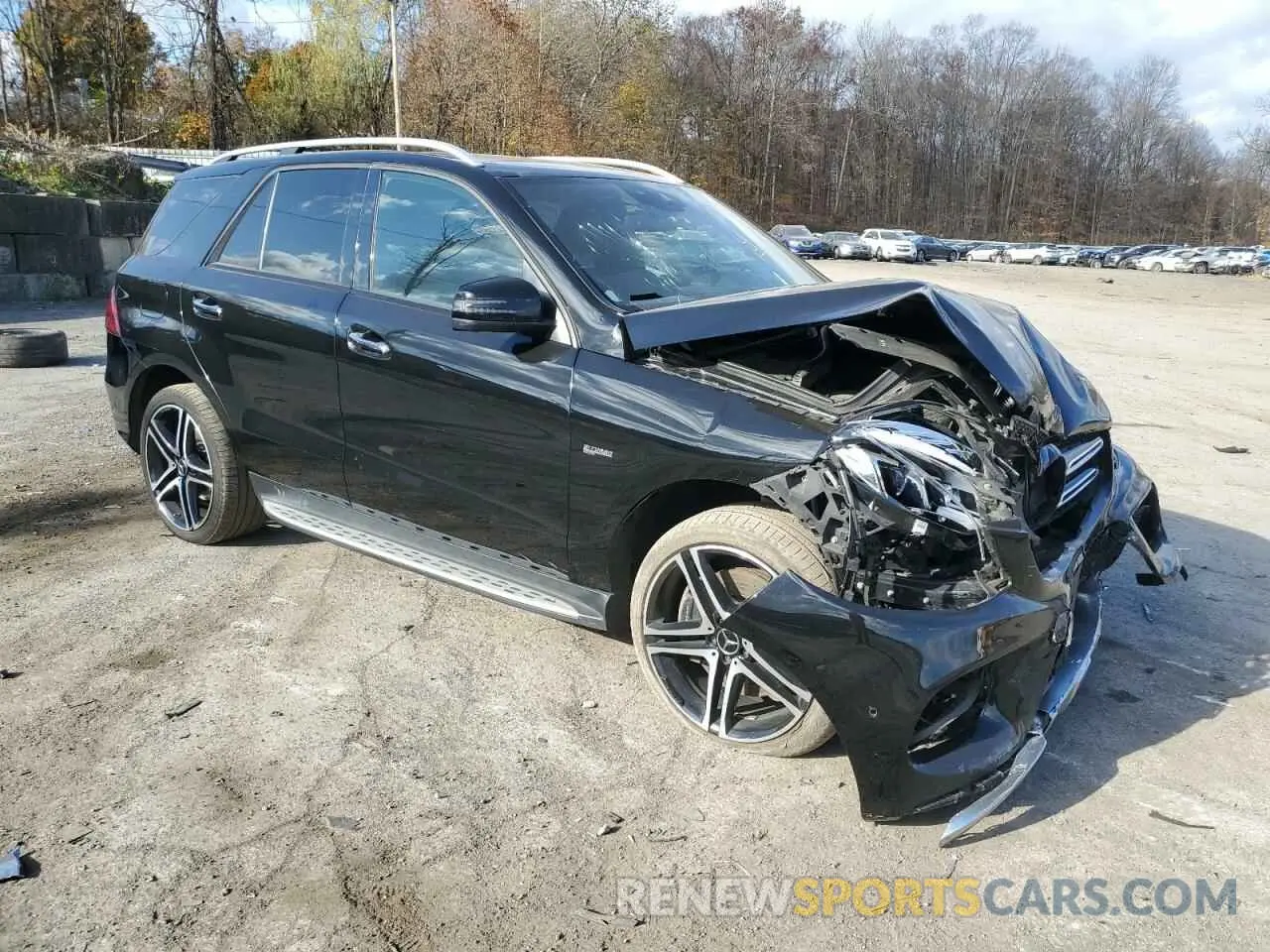 4 fotografías del automóvil dañado 4JGDA6EBXKB185379 MERCEDES-BENZ GLE-CLASS 2019