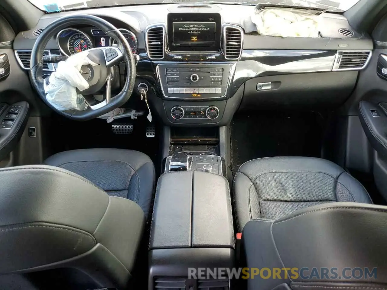 8 fotografías del automóvil dañado 4JGDA6EBXKB185379 MERCEDES-BENZ GLE-CLASS 2019
