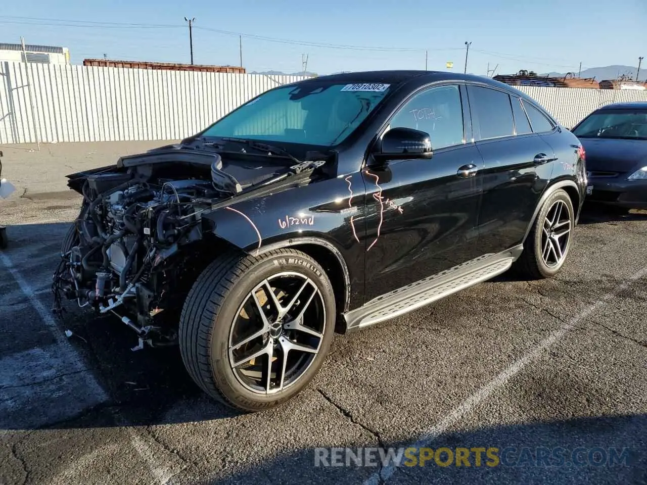 1 fotografías del automóvil dañado 4JGED6EB1KA144348 MERCEDES-BENZ GLE-CLASS 2019