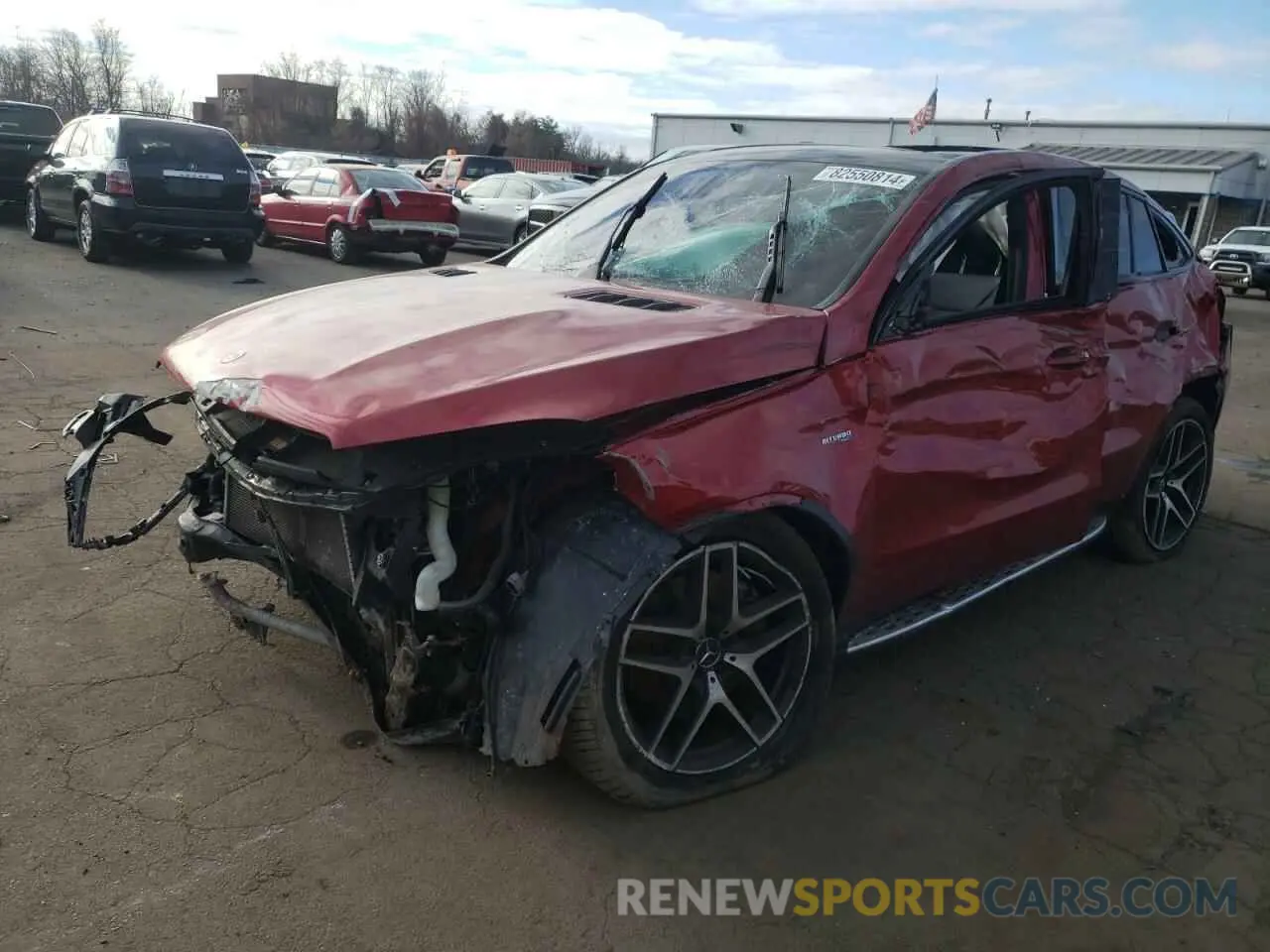 1 fotografías del automóvil dañado 4JGED6EB1KA150523 MERCEDES-BENZ GLE-CLASS 2019