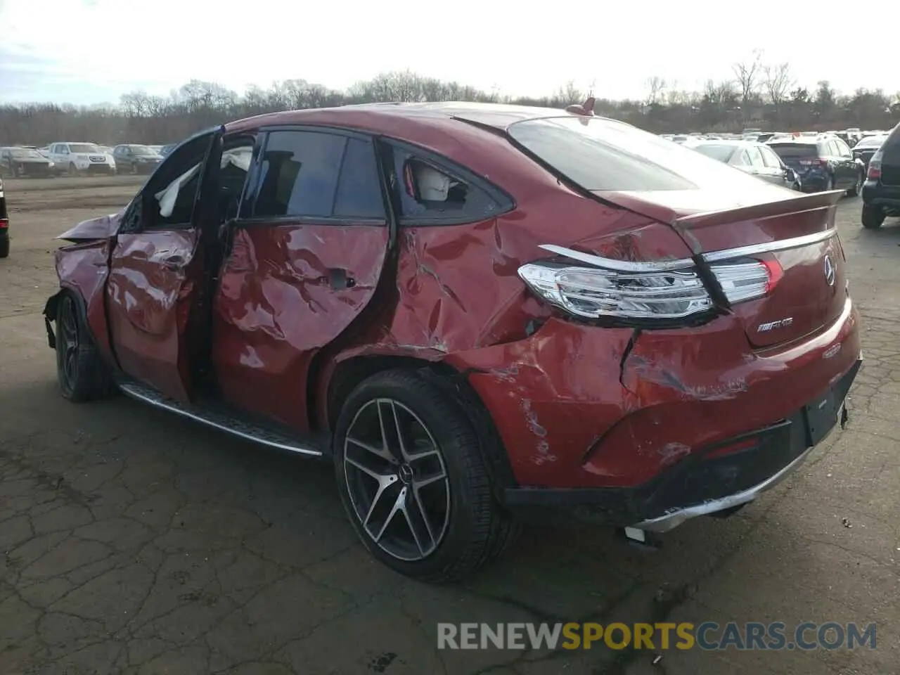 2 fotografías del automóvil dañado 4JGED6EB1KA150523 MERCEDES-BENZ GLE-CLASS 2019