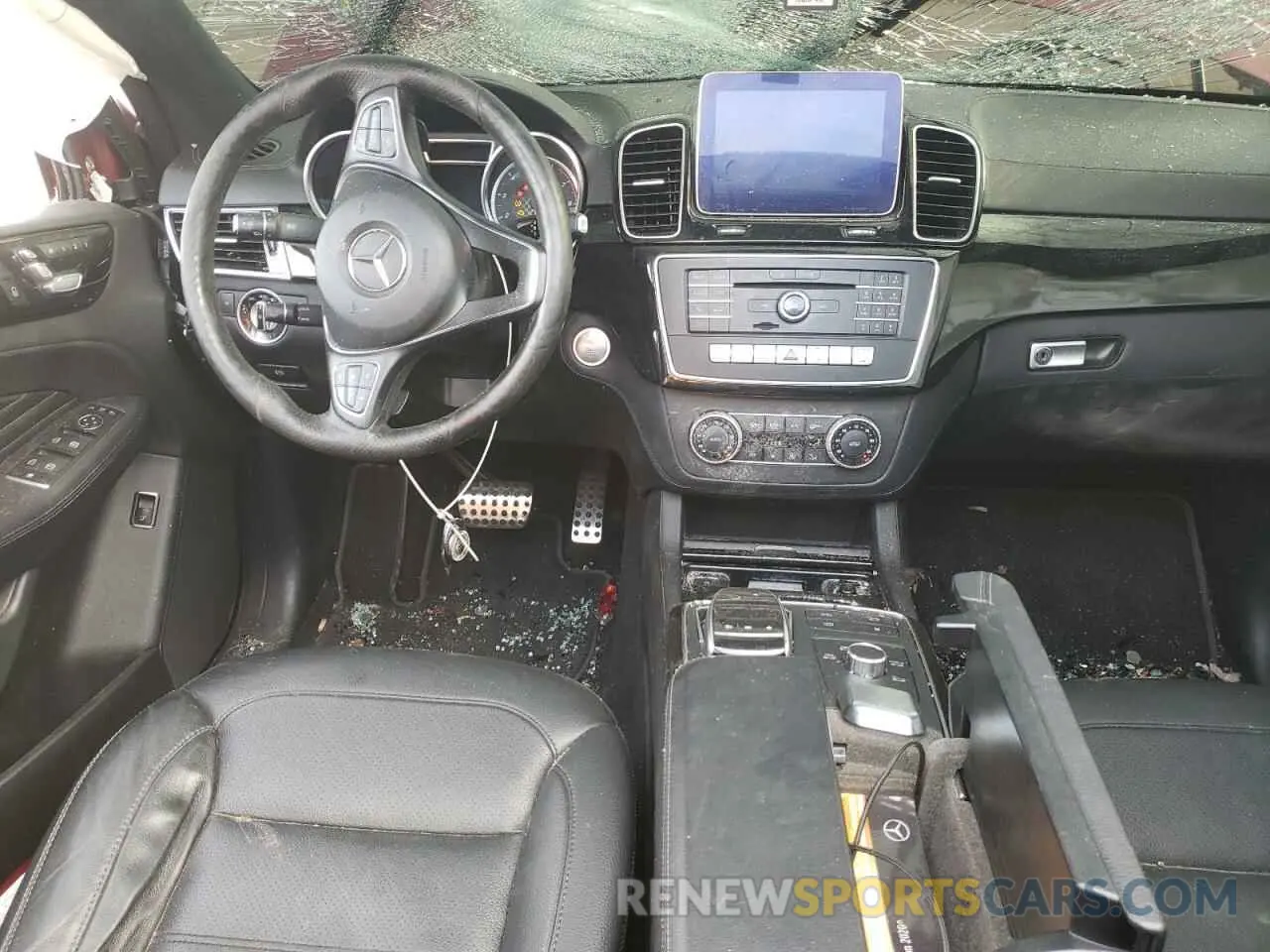 8 fotografías del automóvil dañado 4JGED6EB1KA150523 MERCEDES-BENZ GLE-CLASS 2019