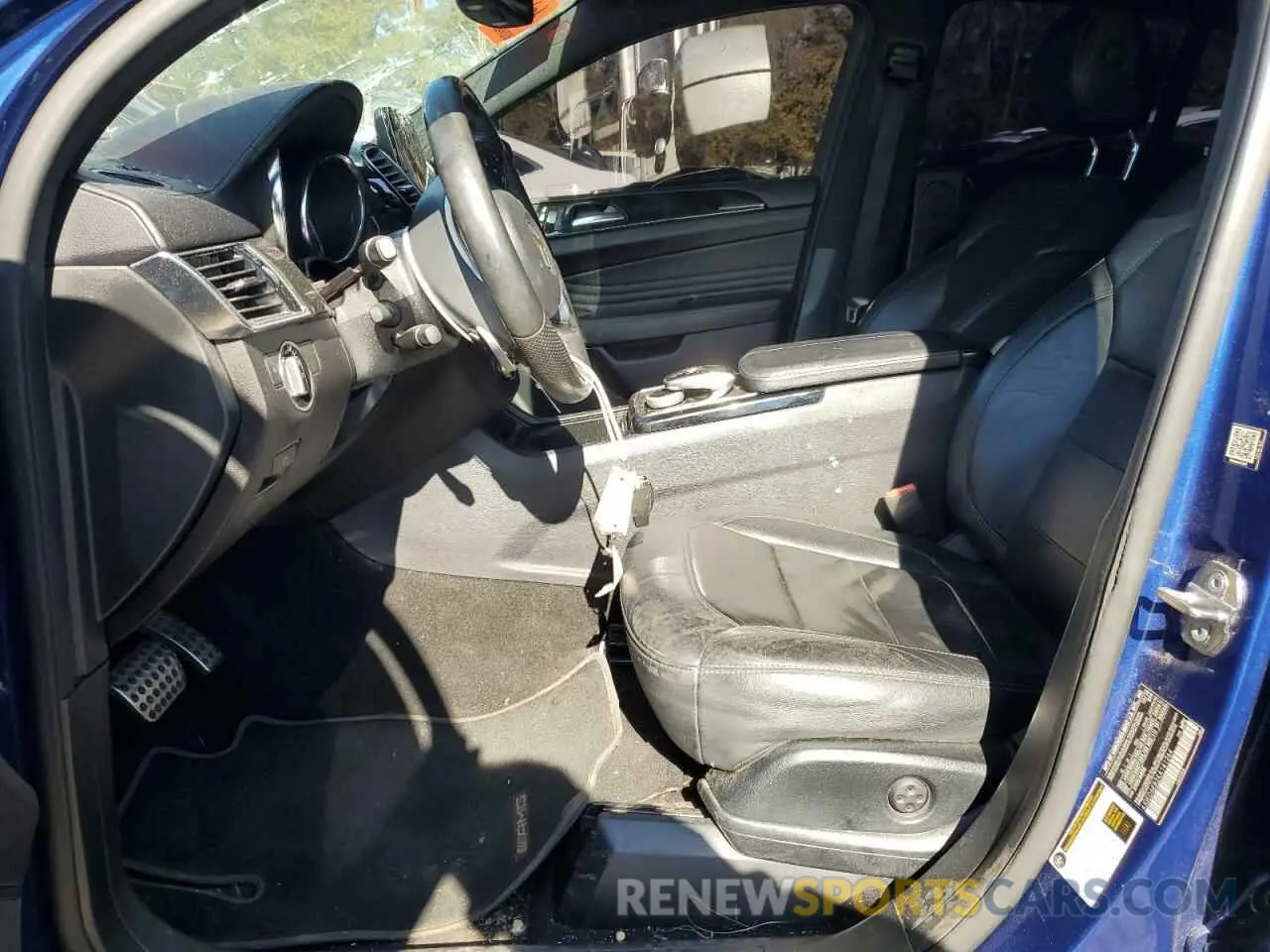 7 fotografías del automóvil dañado 4JGED6EB2KA141264 MERCEDES-BENZ GLE-CLASS 2019