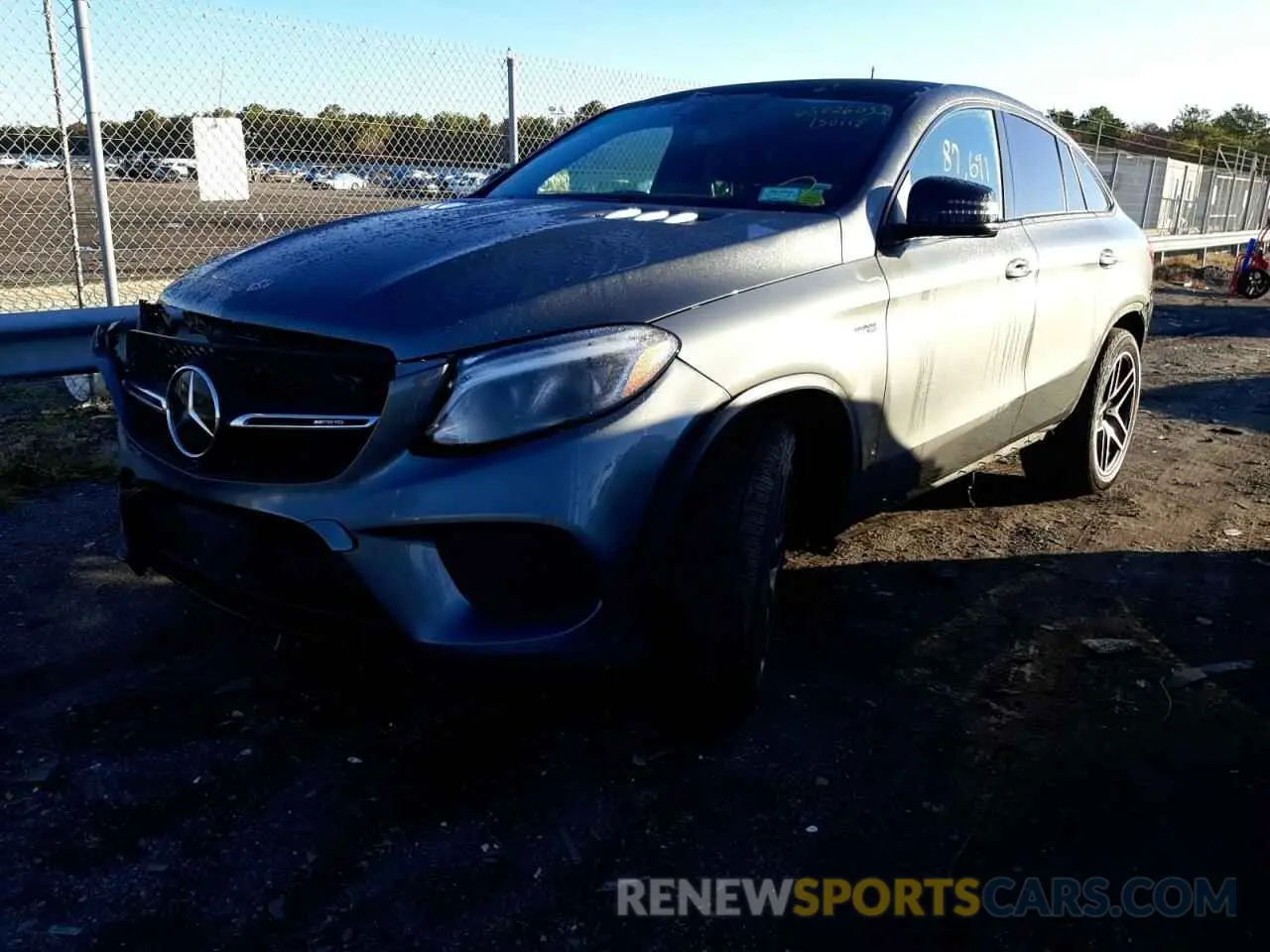 2 fotografías del automóvil dañado 4JGED6EB3KA150118 MERCEDES-BENZ GLE-CLASS 2019