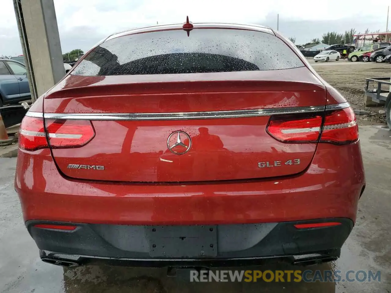 6 fotografías del automóvil dañado 4JGED6EB4KA134929 MERCEDES-BENZ GLE-CLASS 2019
