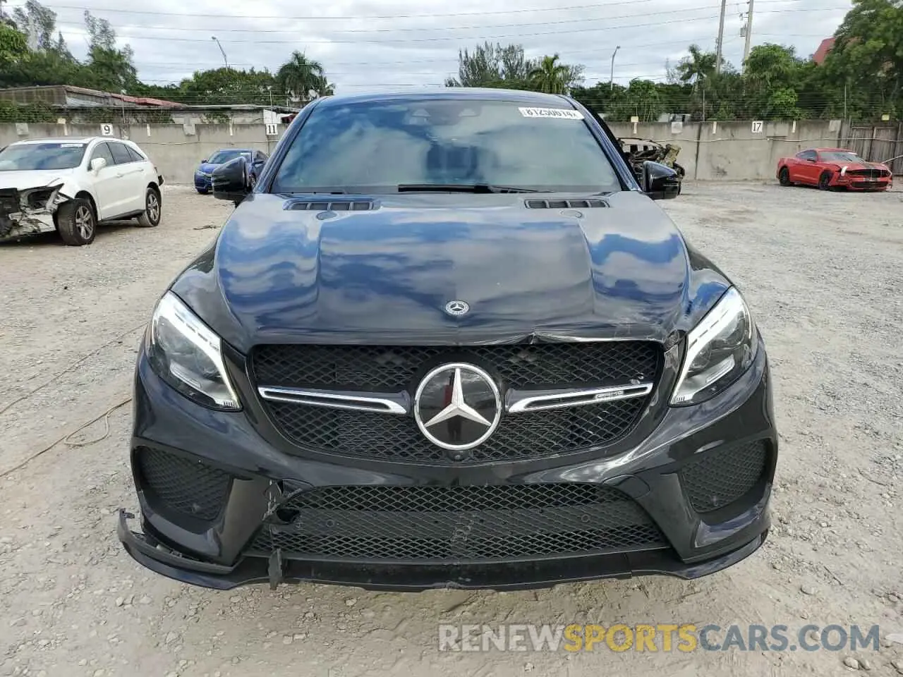 5 fotografías del automóvil dañado 4JGED6EB4KA153500 MERCEDES-BENZ GLE-CLASS 2019