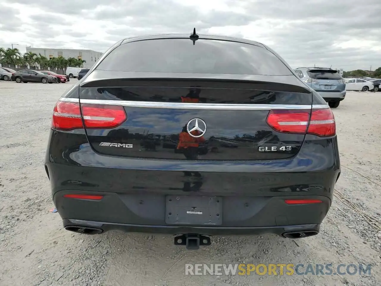 6 fotografías del automóvil dañado 4JGED6EB4KA153500 MERCEDES-BENZ GLE-CLASS 2019